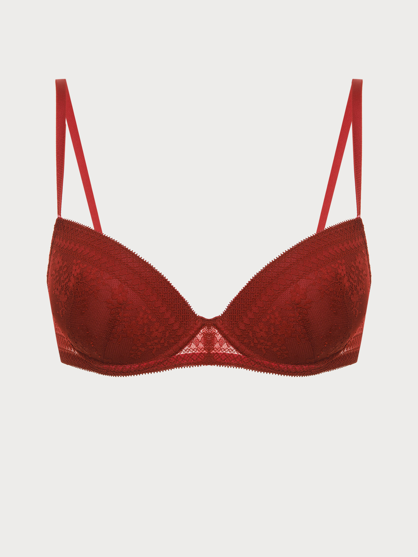 Бюстгальтер push-up Бордовый 3018F1125 | фото 6
