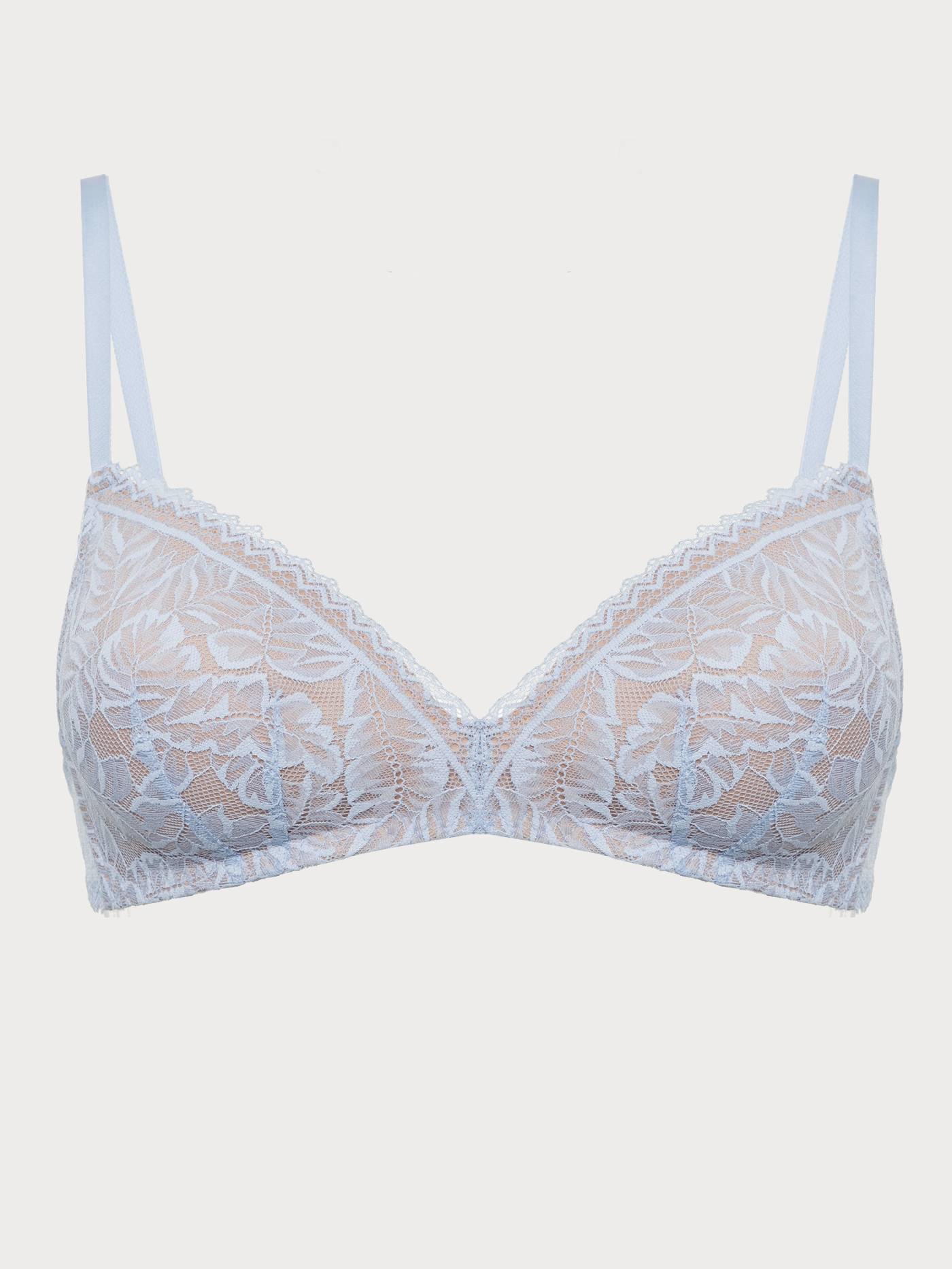 Бюстгальтер треугольник t-shirt Голубой 2852F1401 | фото 6