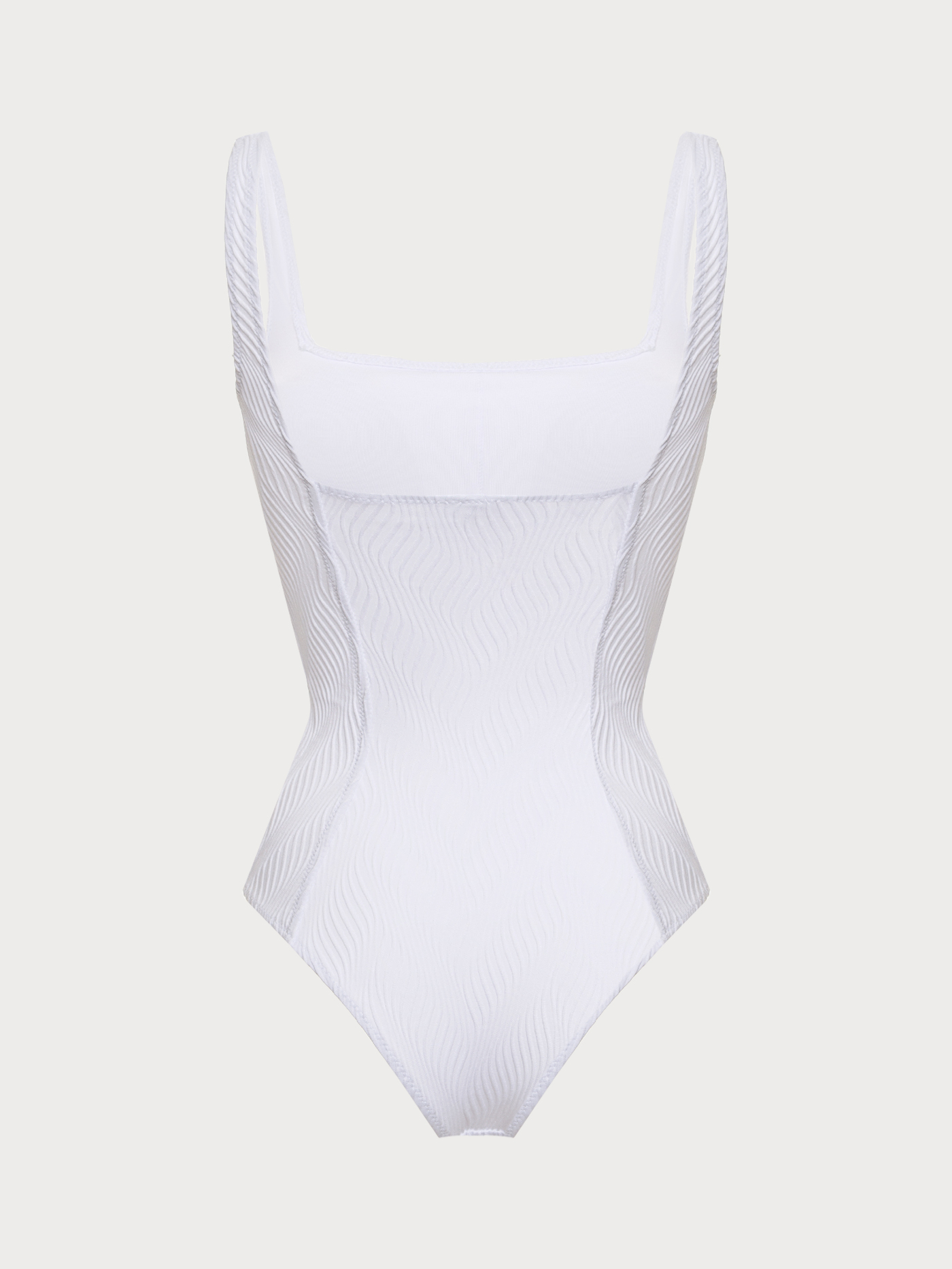 Купальник слитный с мягкой чашкой Белый RS0809 | фото 7