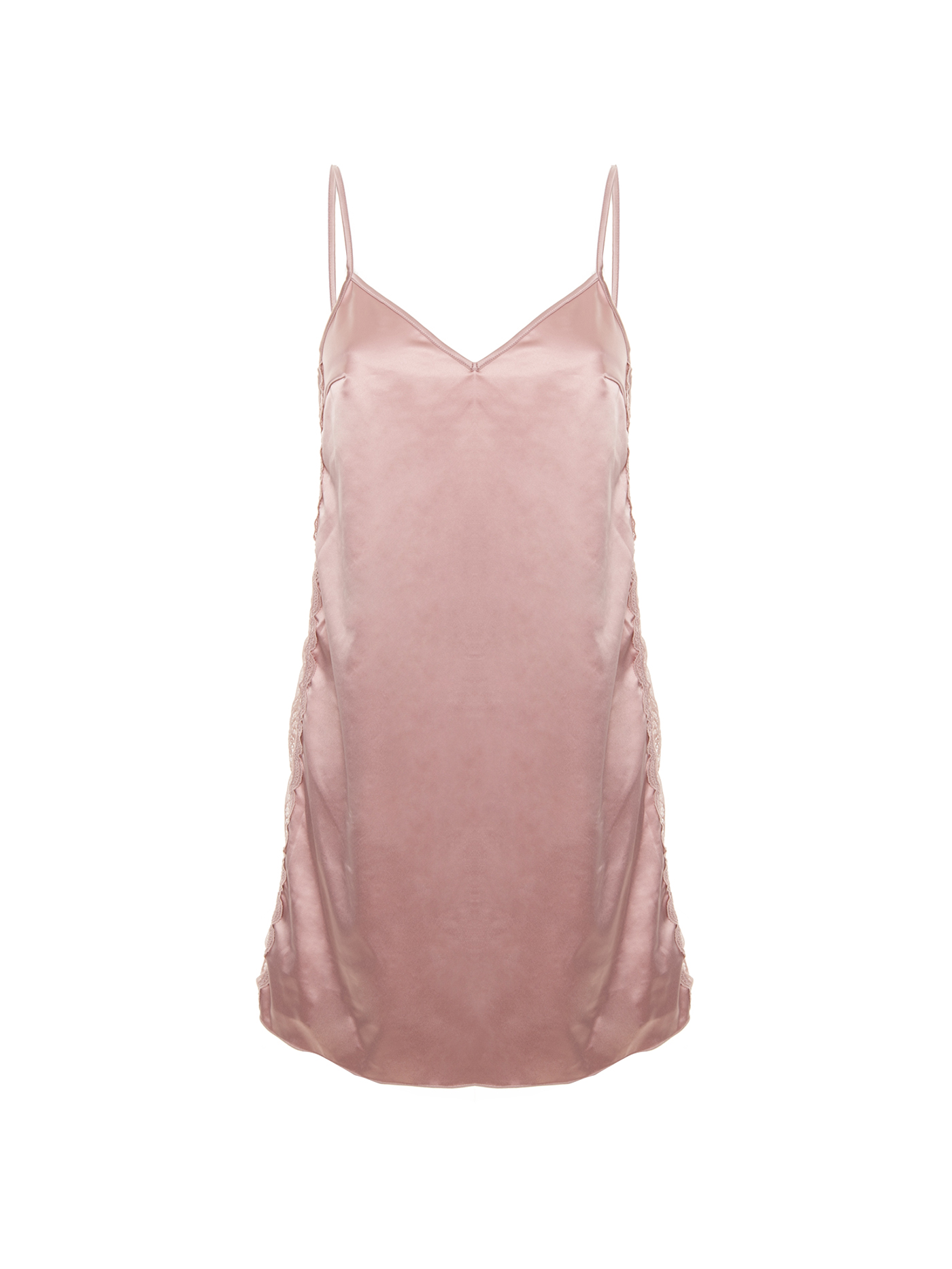 Сорочка на бретелях Бежевый 2686F3207_U | фото 2