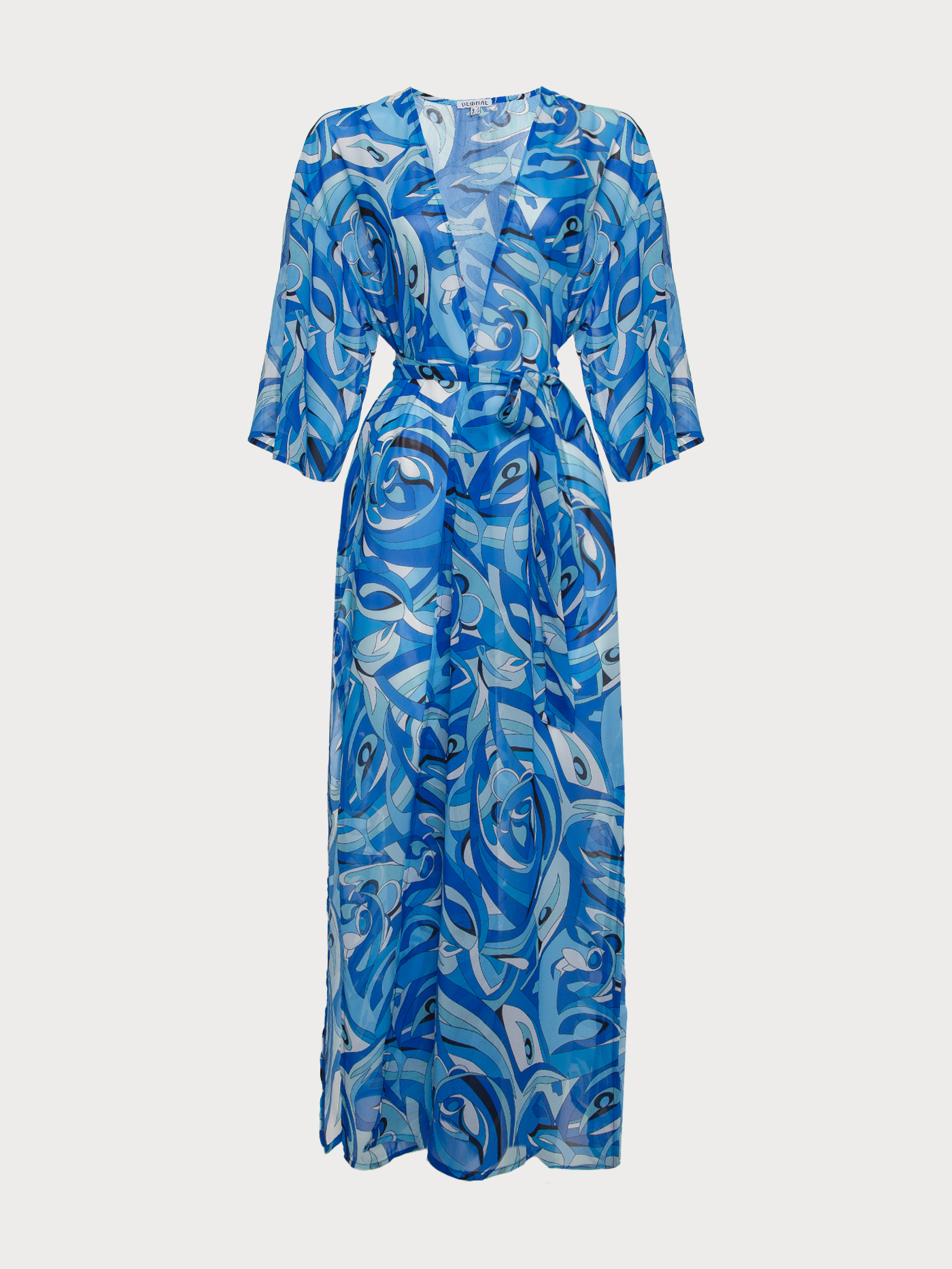 Туника Принт голубой SBR0909TN | фото 3