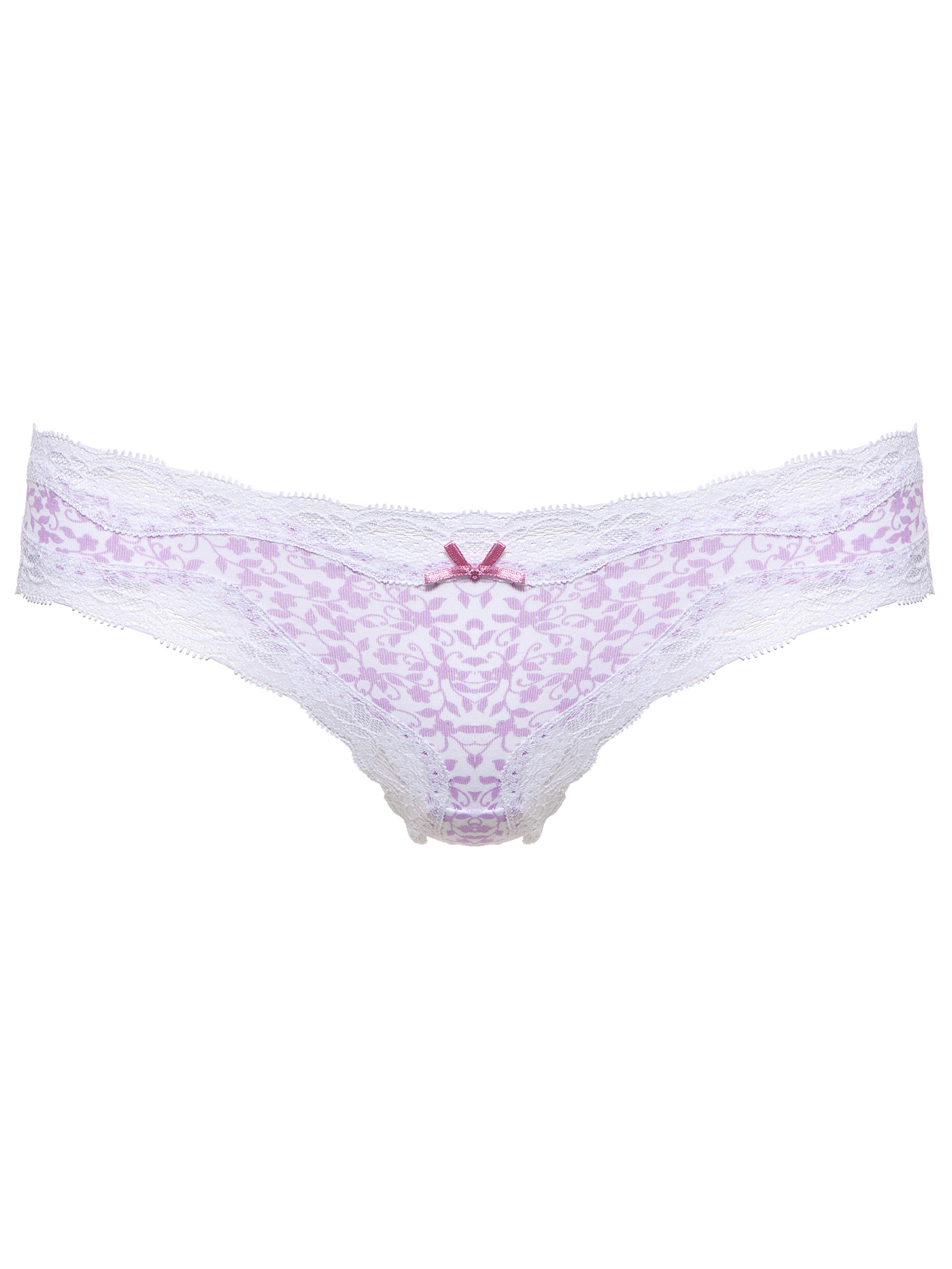 Трусы слип Сиреневый принт D001-1 | фото 3