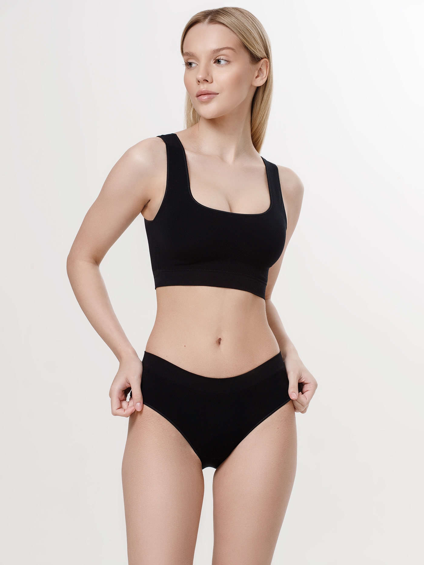 Трусы слип Черный HNDFL2309 | фото 1