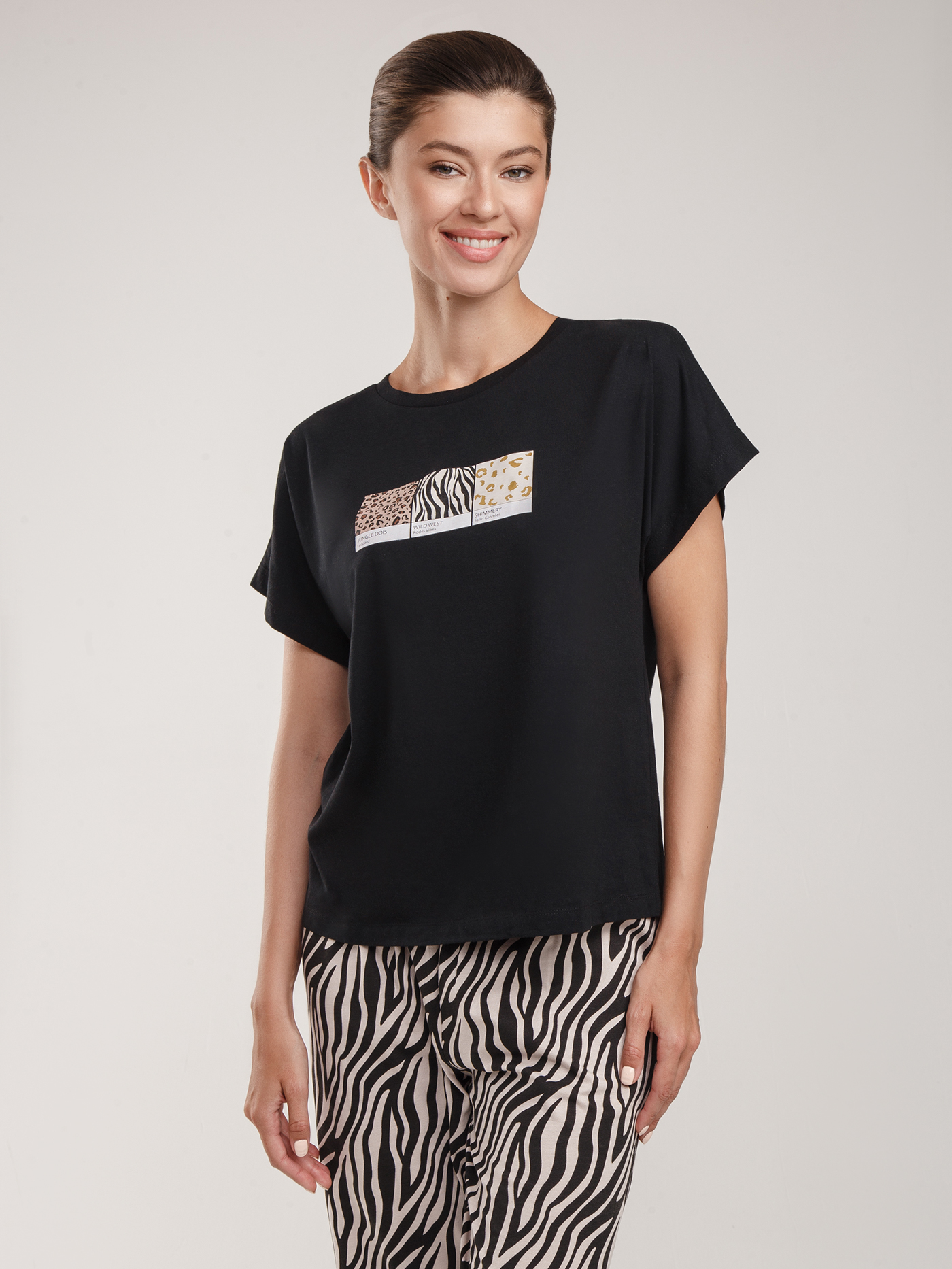 Футболка Черный EJ-3 | фото 4