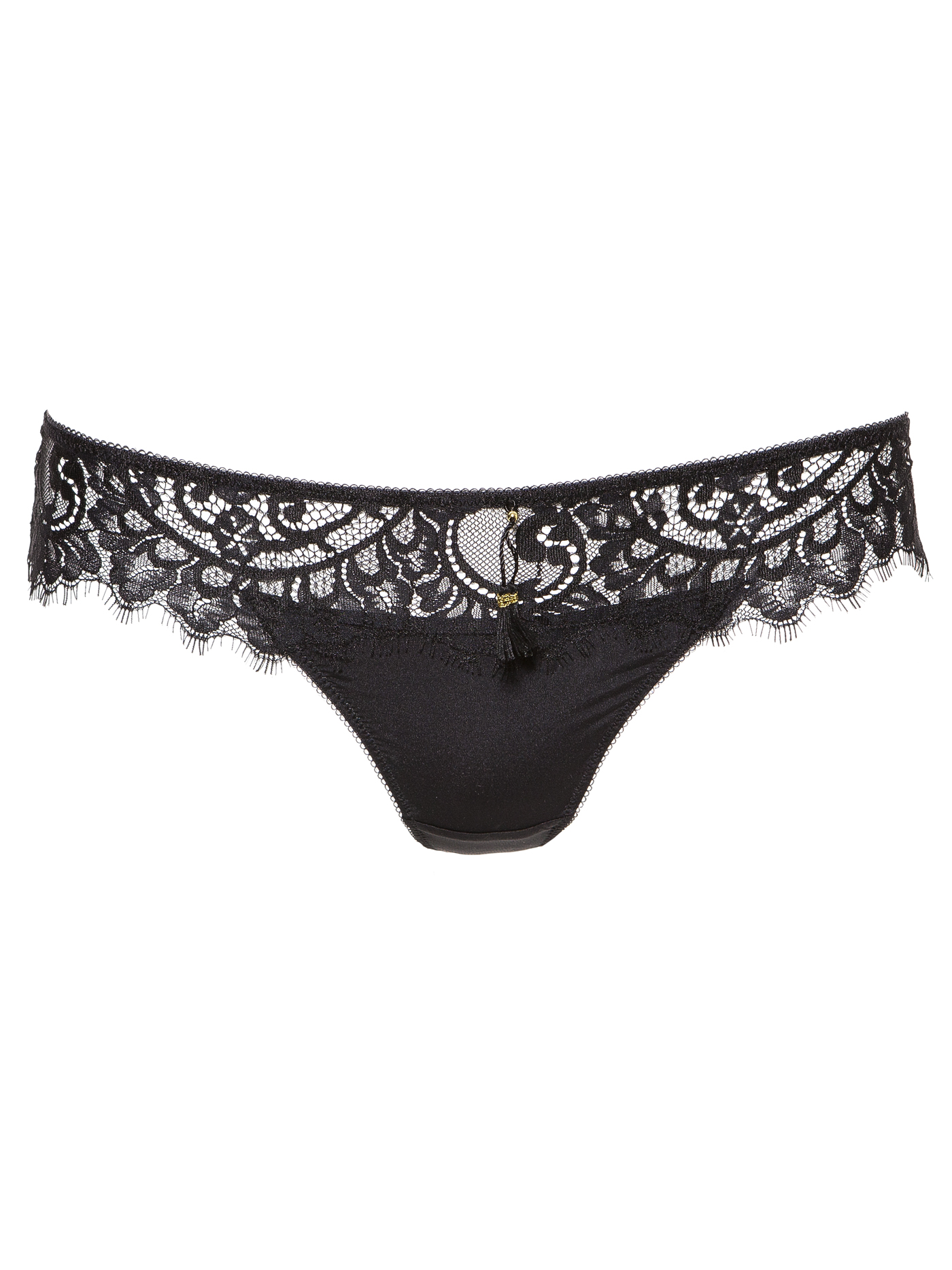 Трусы стринг Черный 106EG1T022 | фото 3