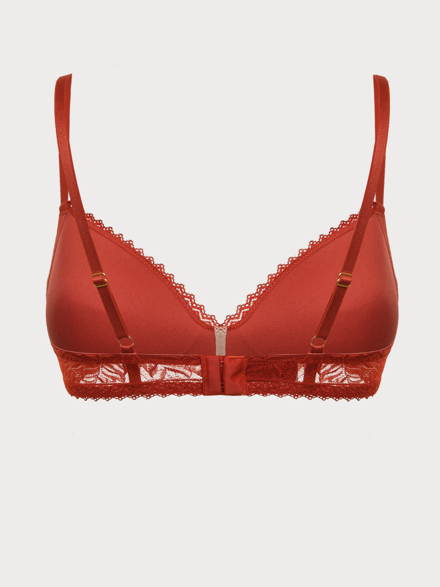 Бюстгальтер треугольник t-shirt Терракотовый 2852F1401 | фото 8