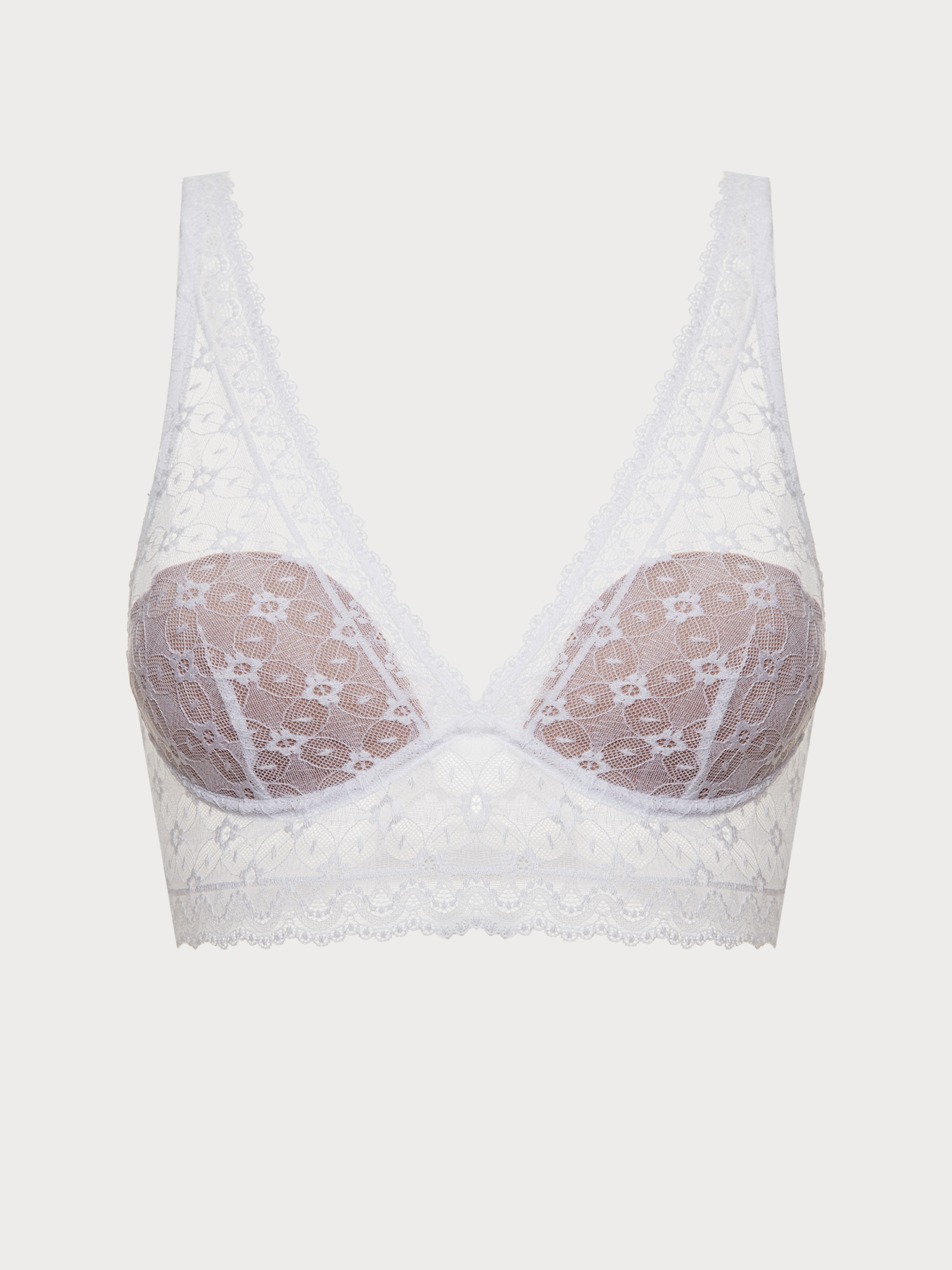 Бюстгальтер мягкий Белый 2958F1350 | фото 6