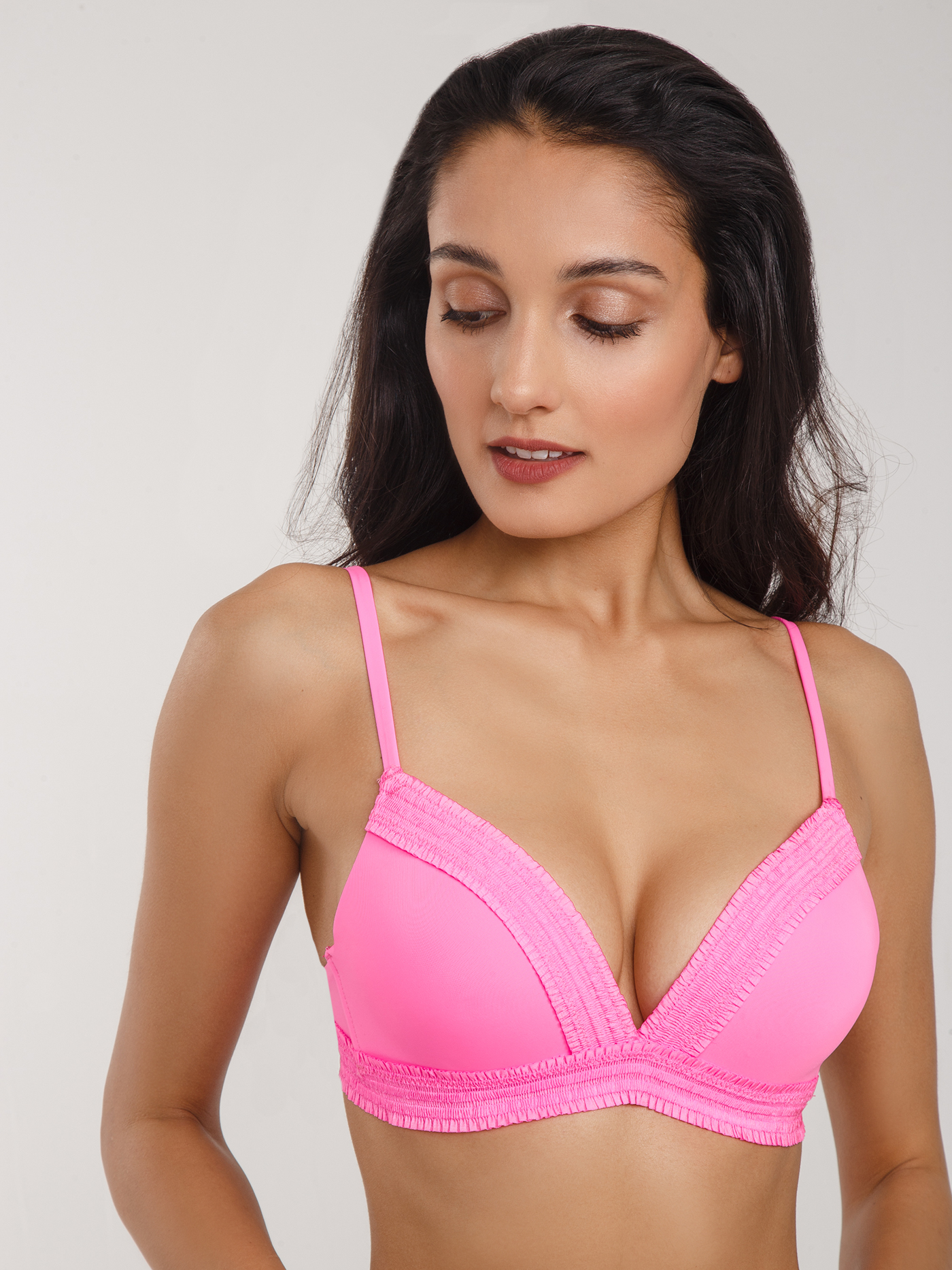 Лиф треугольник Ярко-розовый MOU-13085 | фото 1