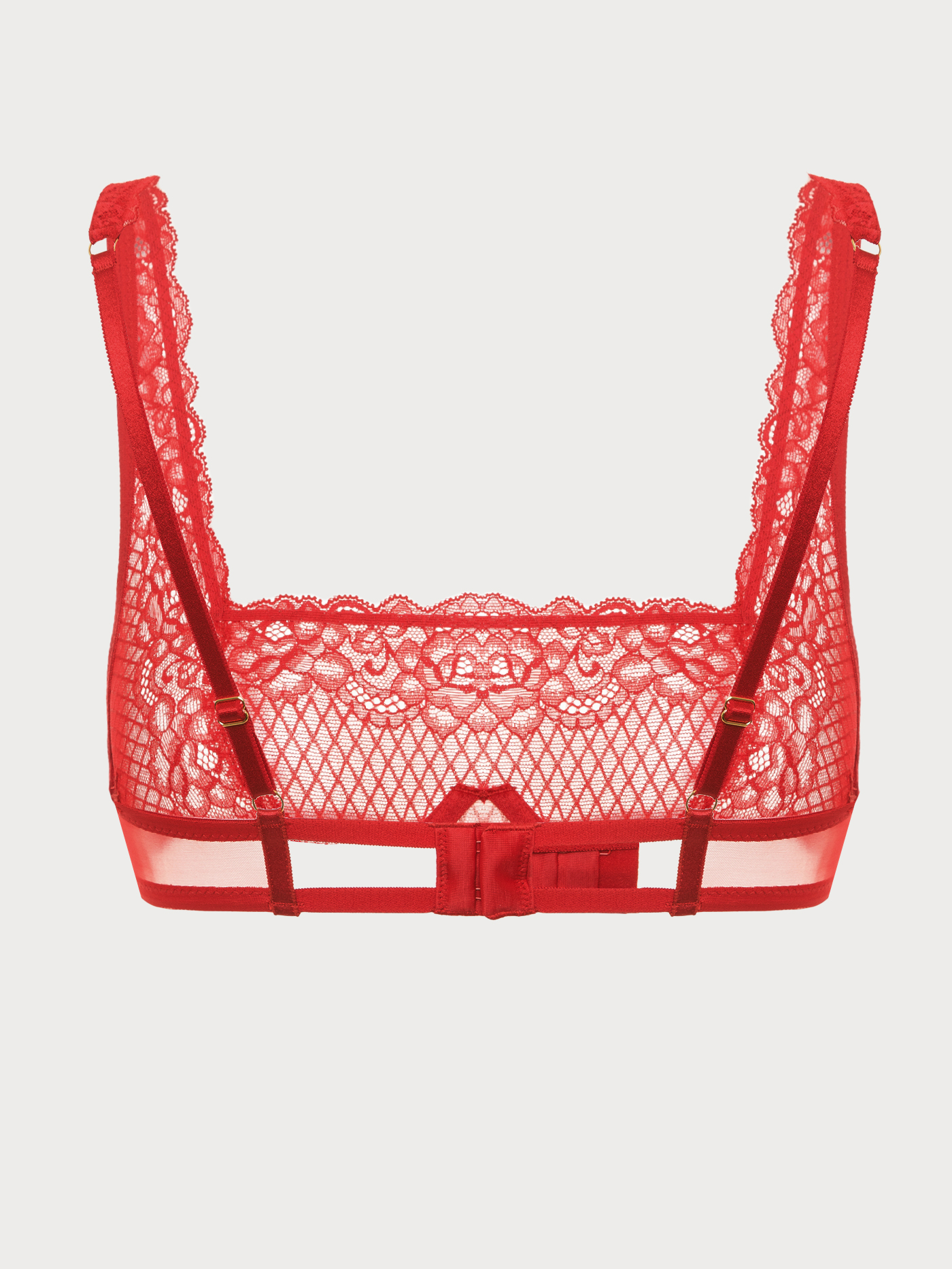 Бюстгальтер мягкий топ Красный 2983F1332 | фото 7