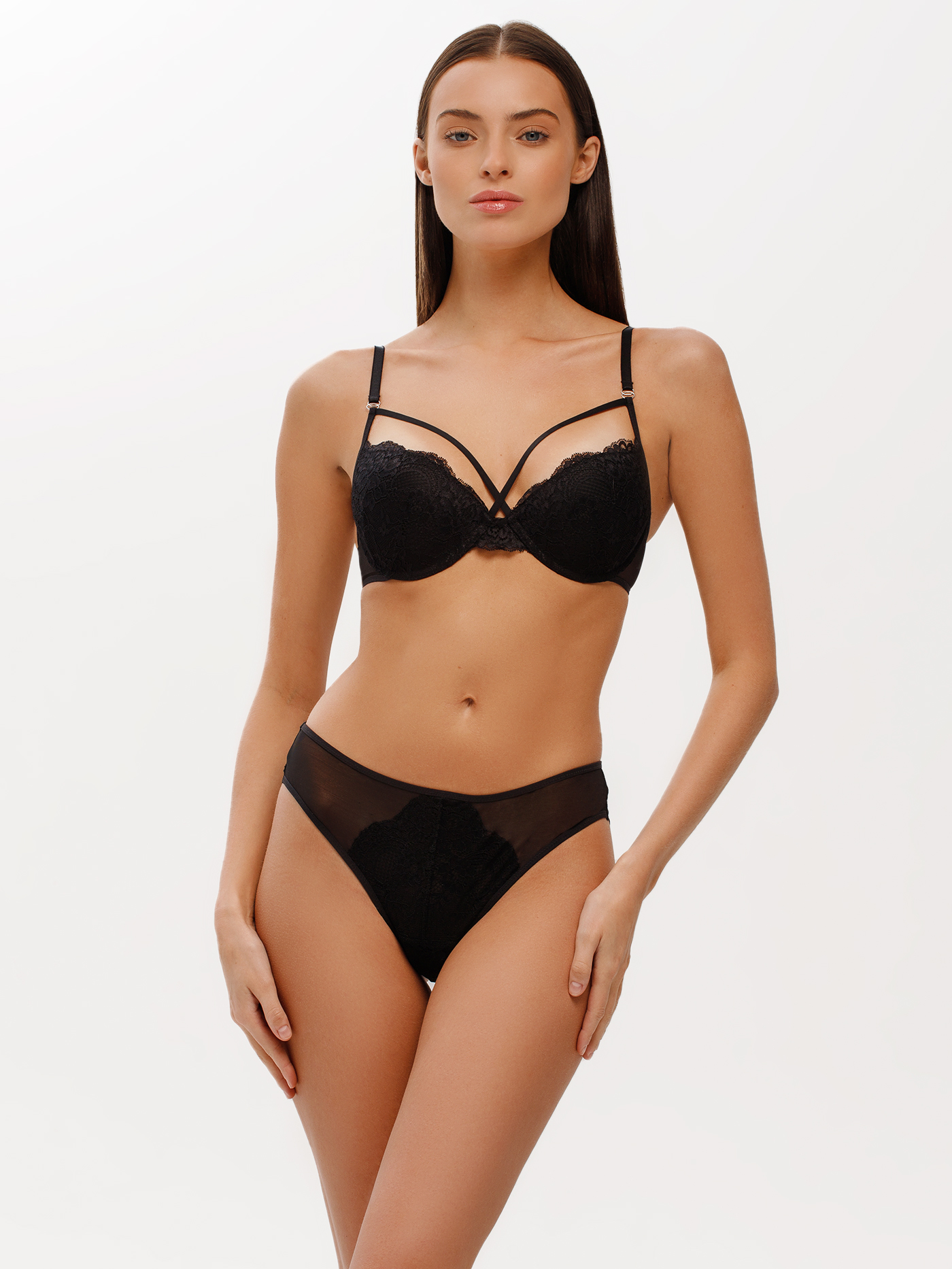 Трусы слип Черный 2858F2201L | фото 1