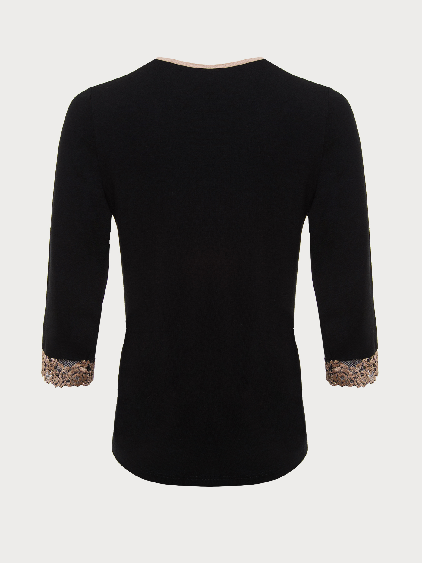 Футболка Черный/бежевый 2959F3432L | фото 7