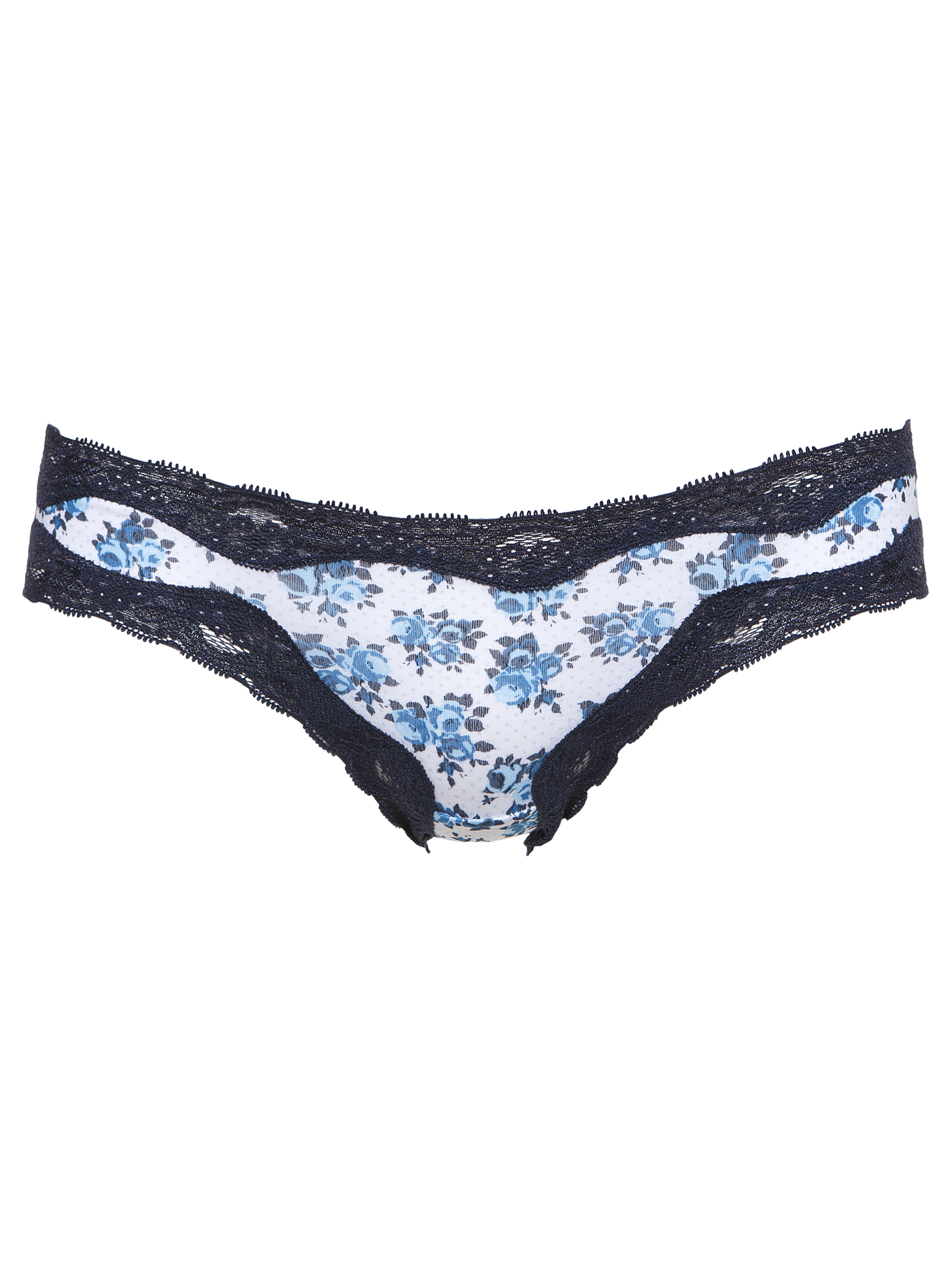 Трусы слип Принт розы D001-1 | фото 3