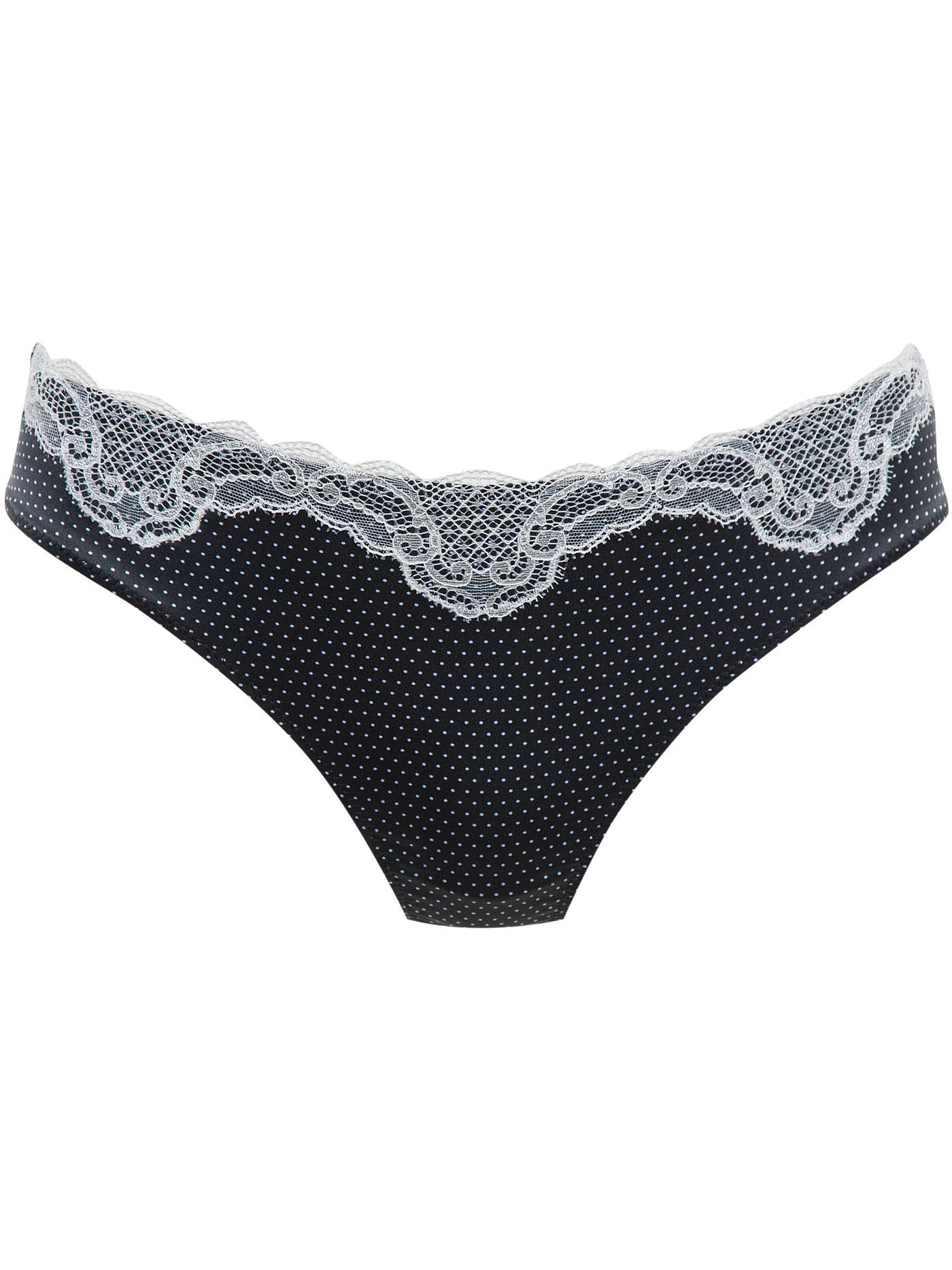 Трусы слип Принт горошек DE4243BK-P | фото 3