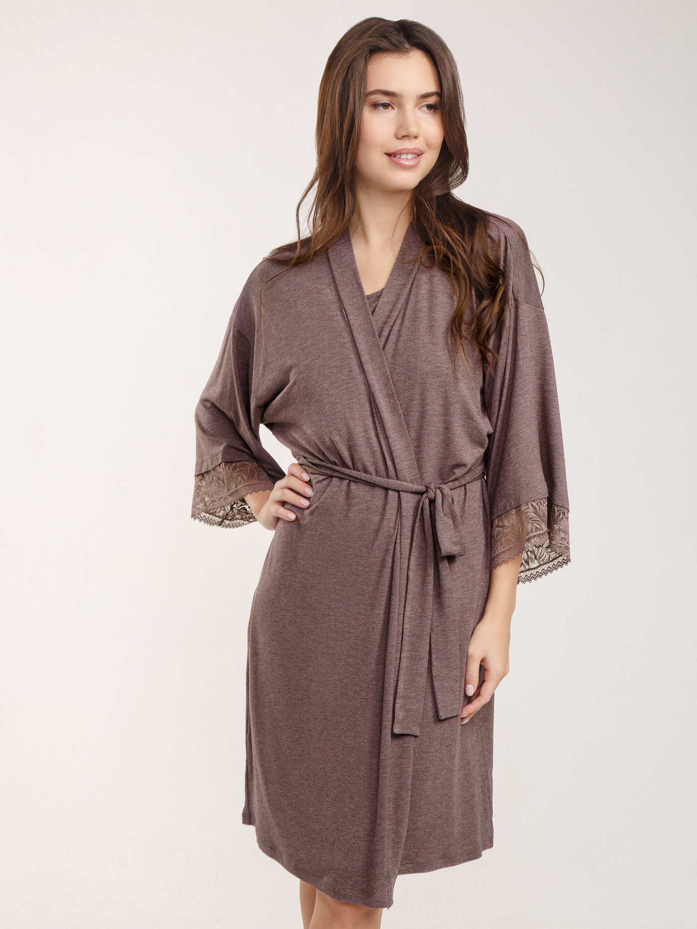 Халат Кофейный 2855F3504 | фото 1