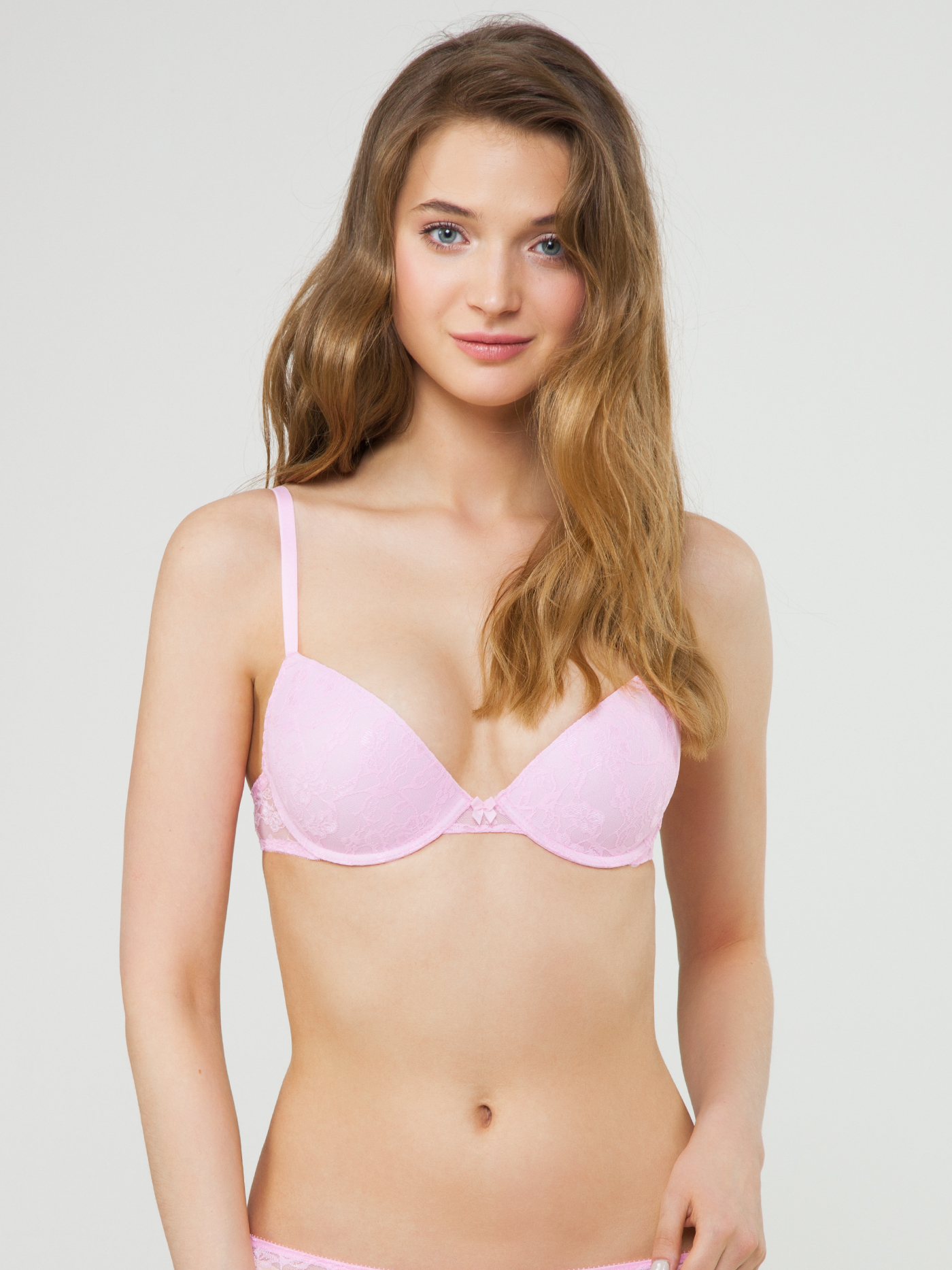 Бюстгальтер push-up Нежно-розовый 1883F1124_1_U | фото 1