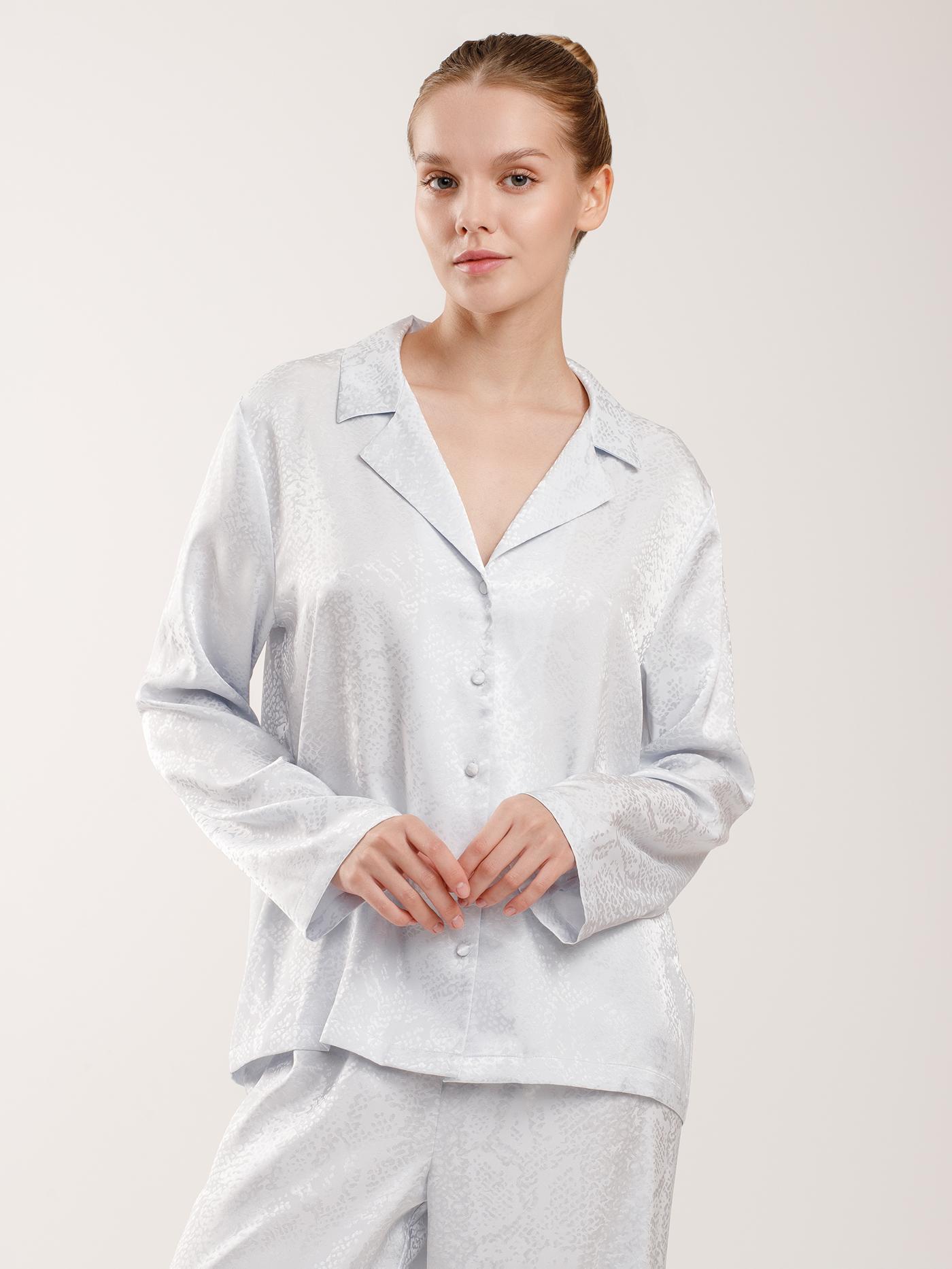 Рубашка Серый MRC-0802SLS | фото 3