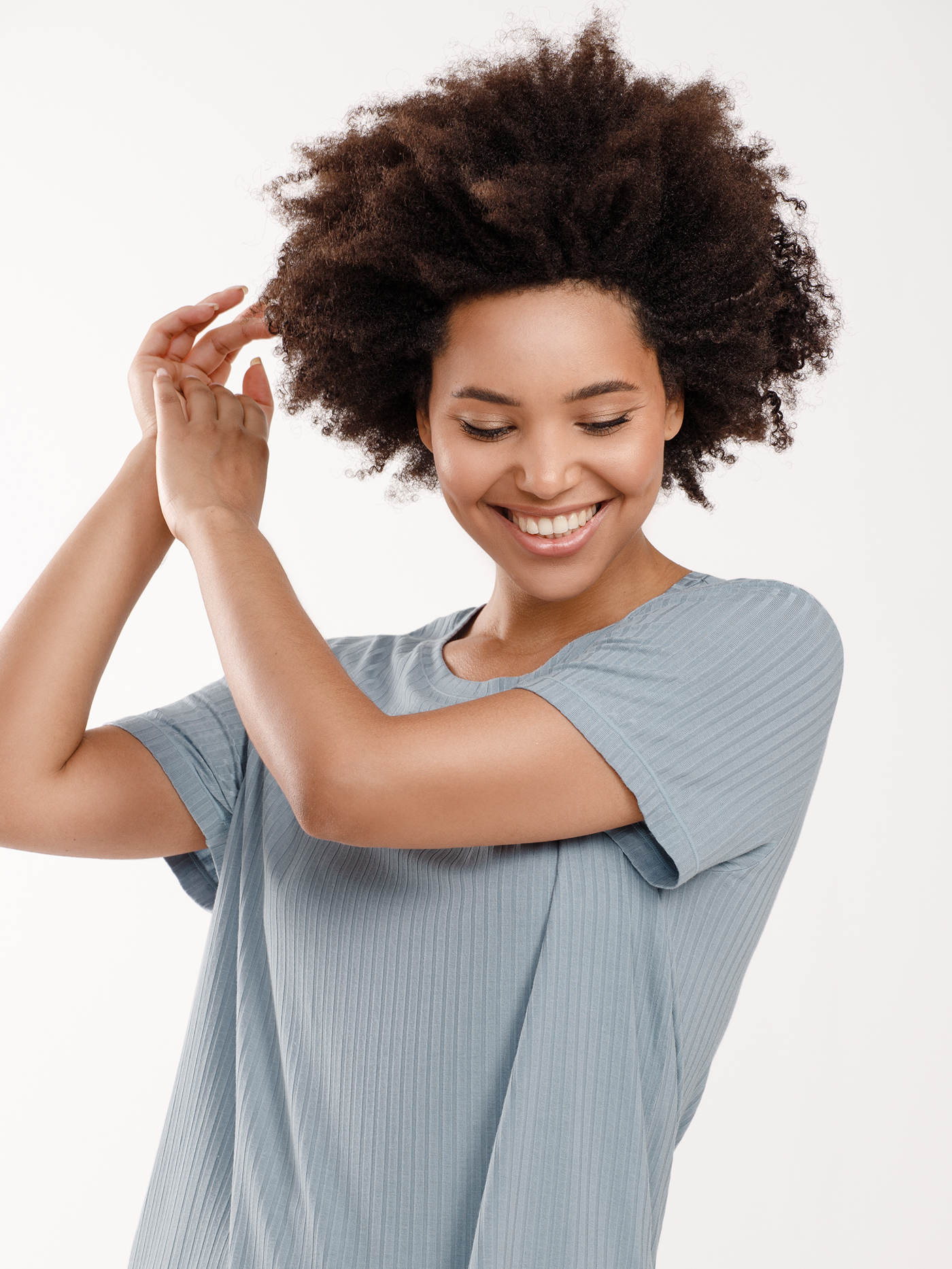 Футболка Серо-голубой OST-3 | фото 3