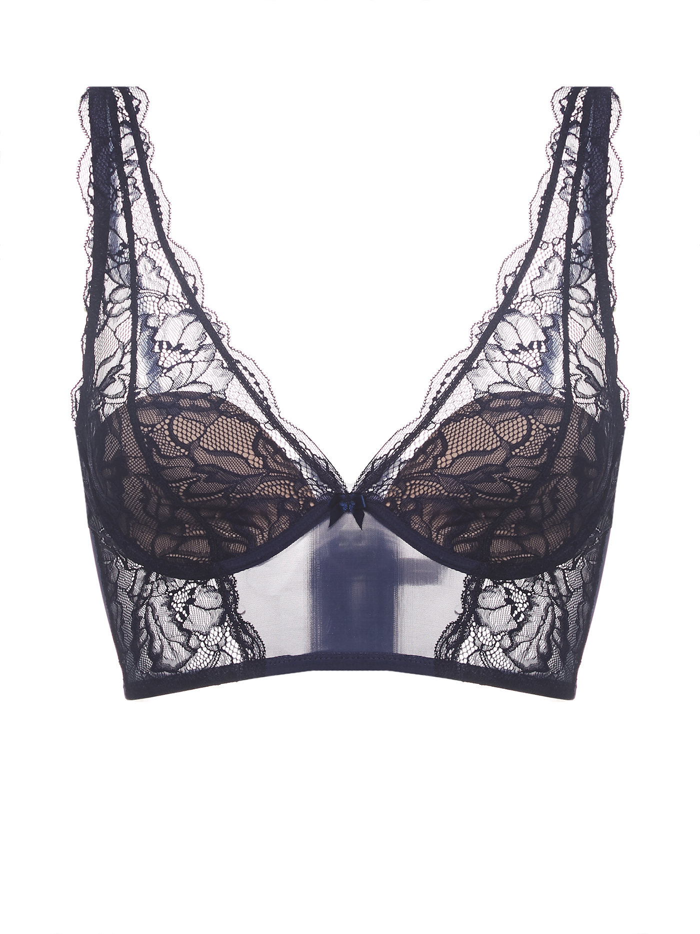 Бюстгальтер мягкий Синий 2640F1350 | фото 3