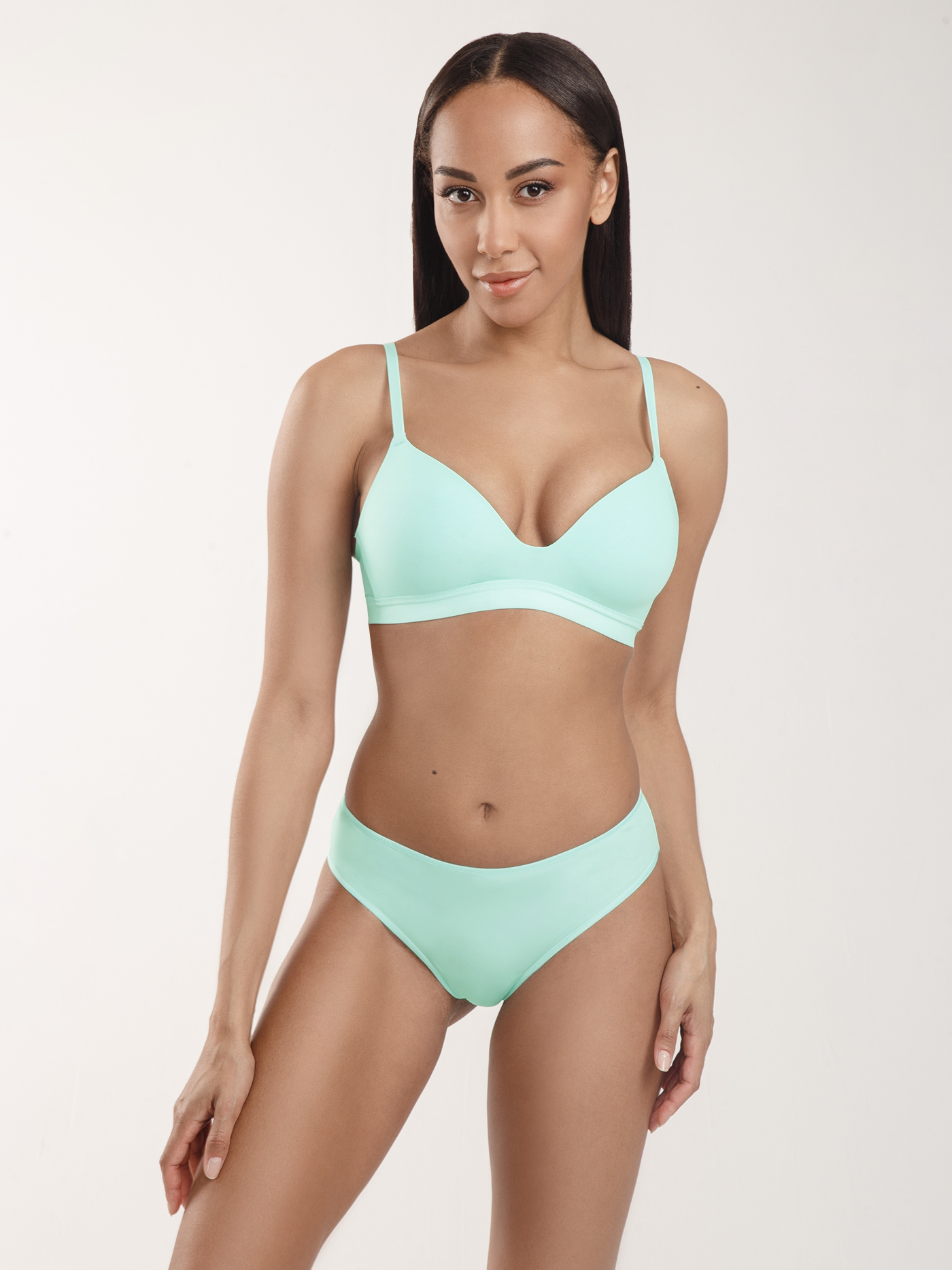 Трусы хипстер Ментоловый 2613F2401 | фото 1