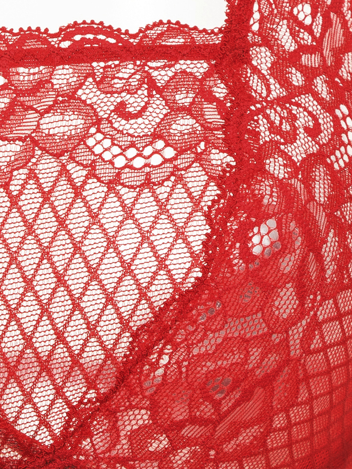 Бюстгальтер мягкий топ Красный 2983F1332 | фото 5