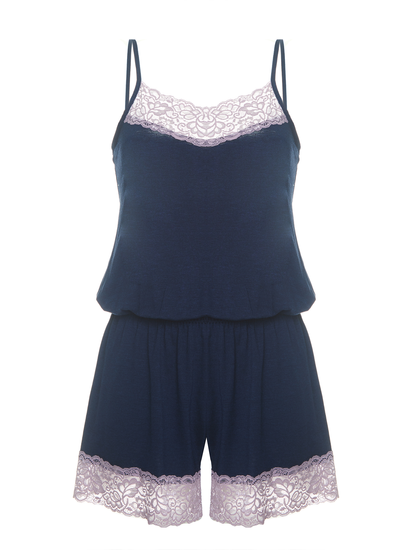 Комбинезон короткий Темно-синий 2488F3906 | фото 3