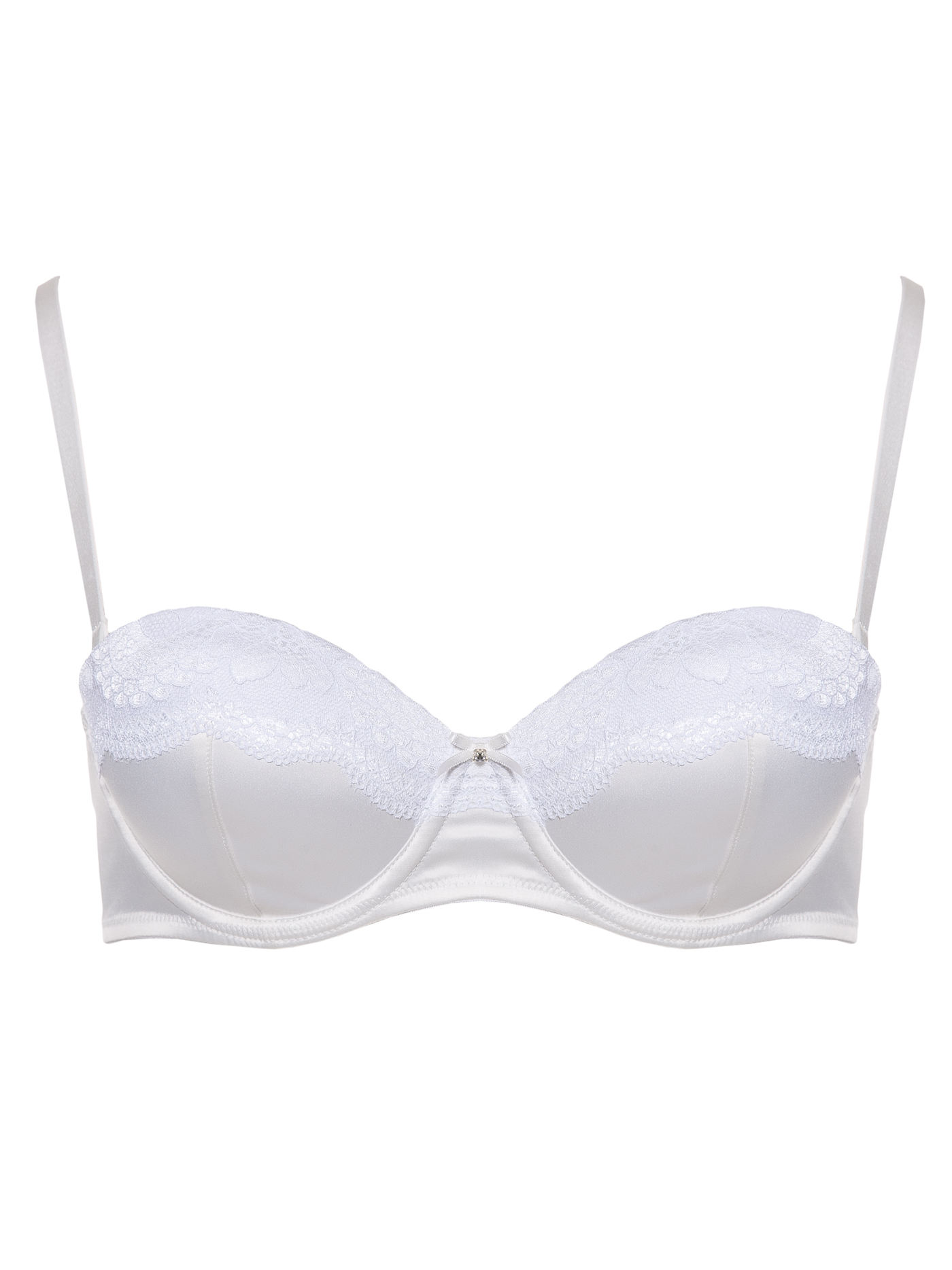 Бюстгальтер балконет t-shirt Белоснежный MOU-11945 | фото 3