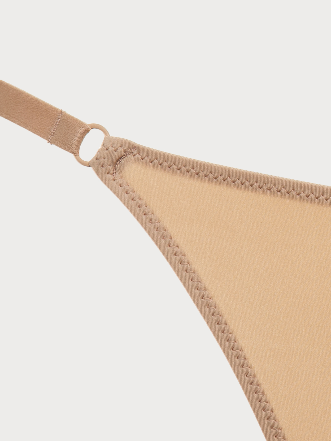 Трусы стринг Бежевый 2613F2113 | фото 5