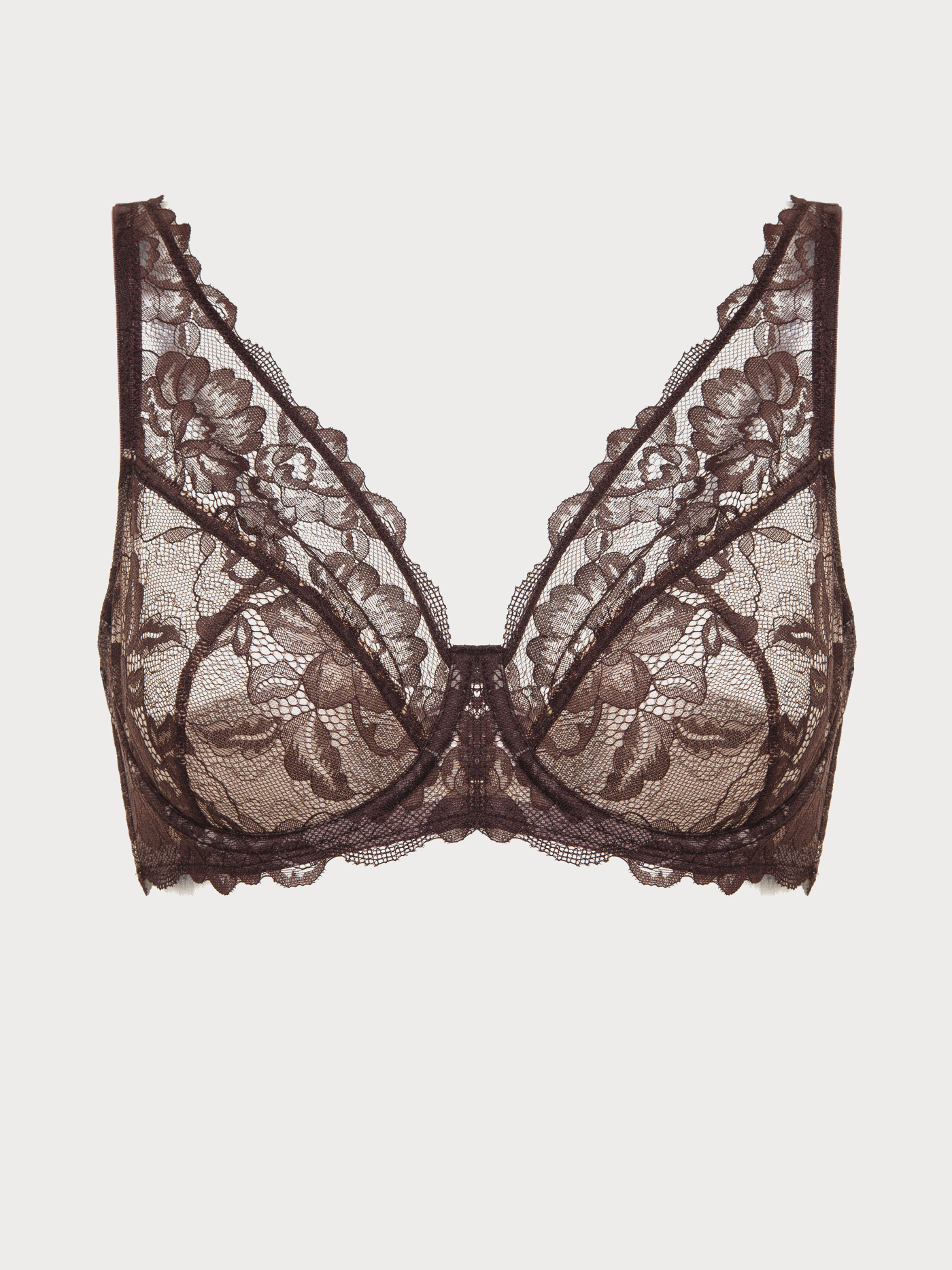 Бюстгальтер мягкий Коричневый 2878F1305L | фото 1
