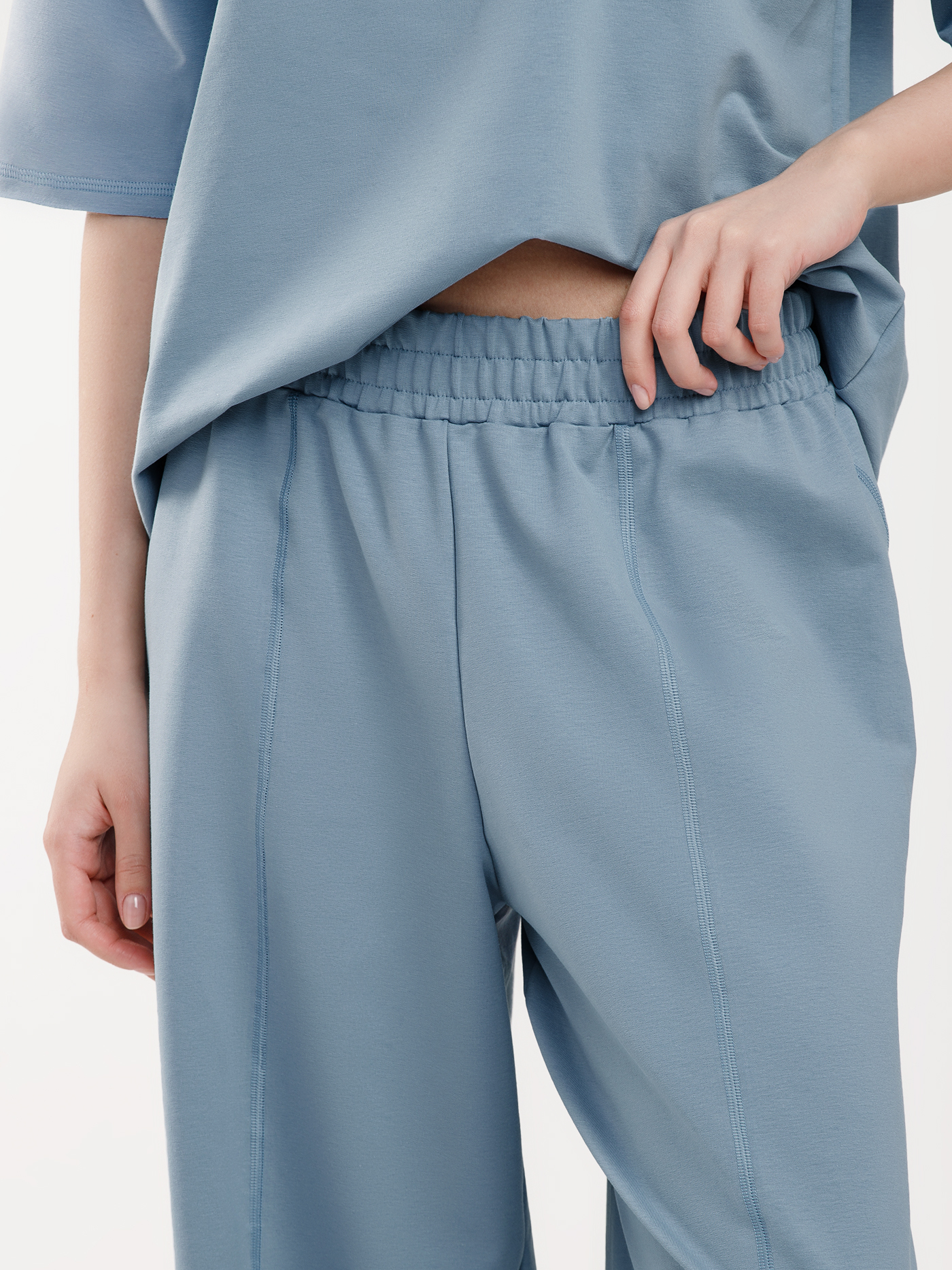 Брюки Серо-голубой 2995F5005 | фото 4
