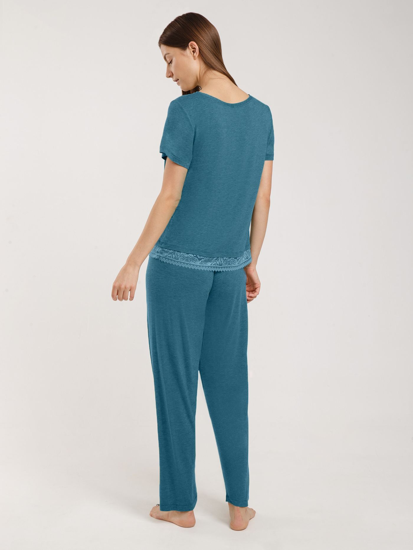 Футболка Бирюзовый 2855F3424 | фото 2