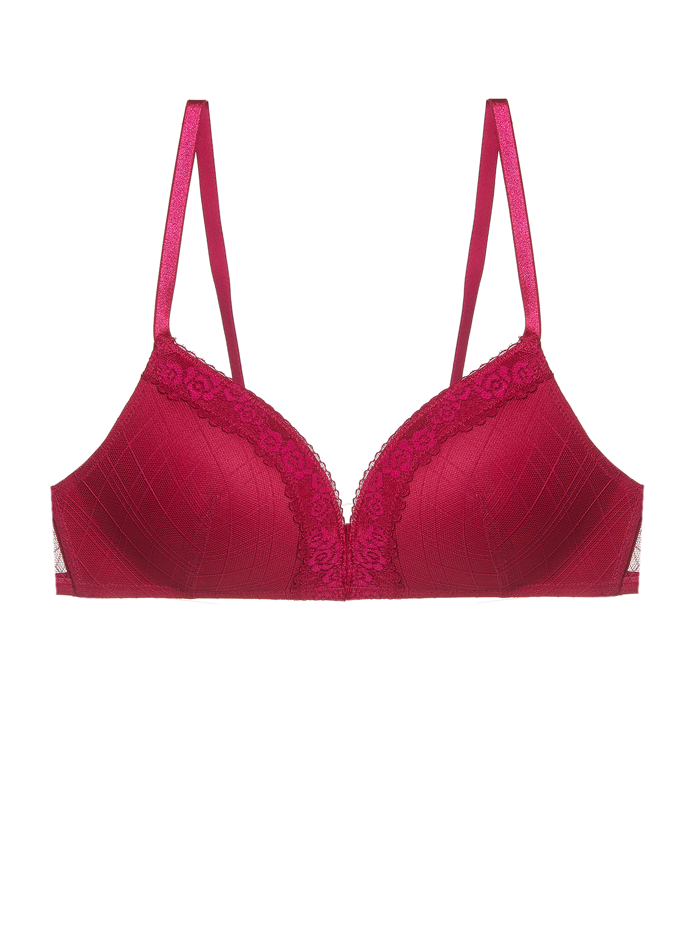 Бюстгальтер треугольник t-shirt Ягодный MOU-12630 | фото 5