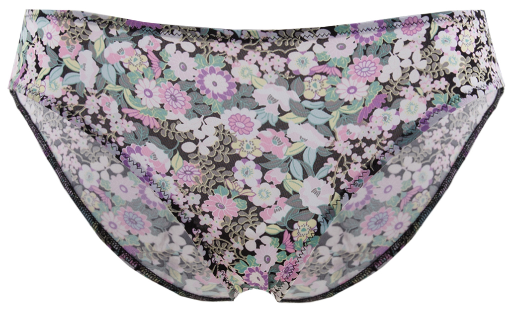 Трусы слип Черный принт 2713F2201_U | фото 1