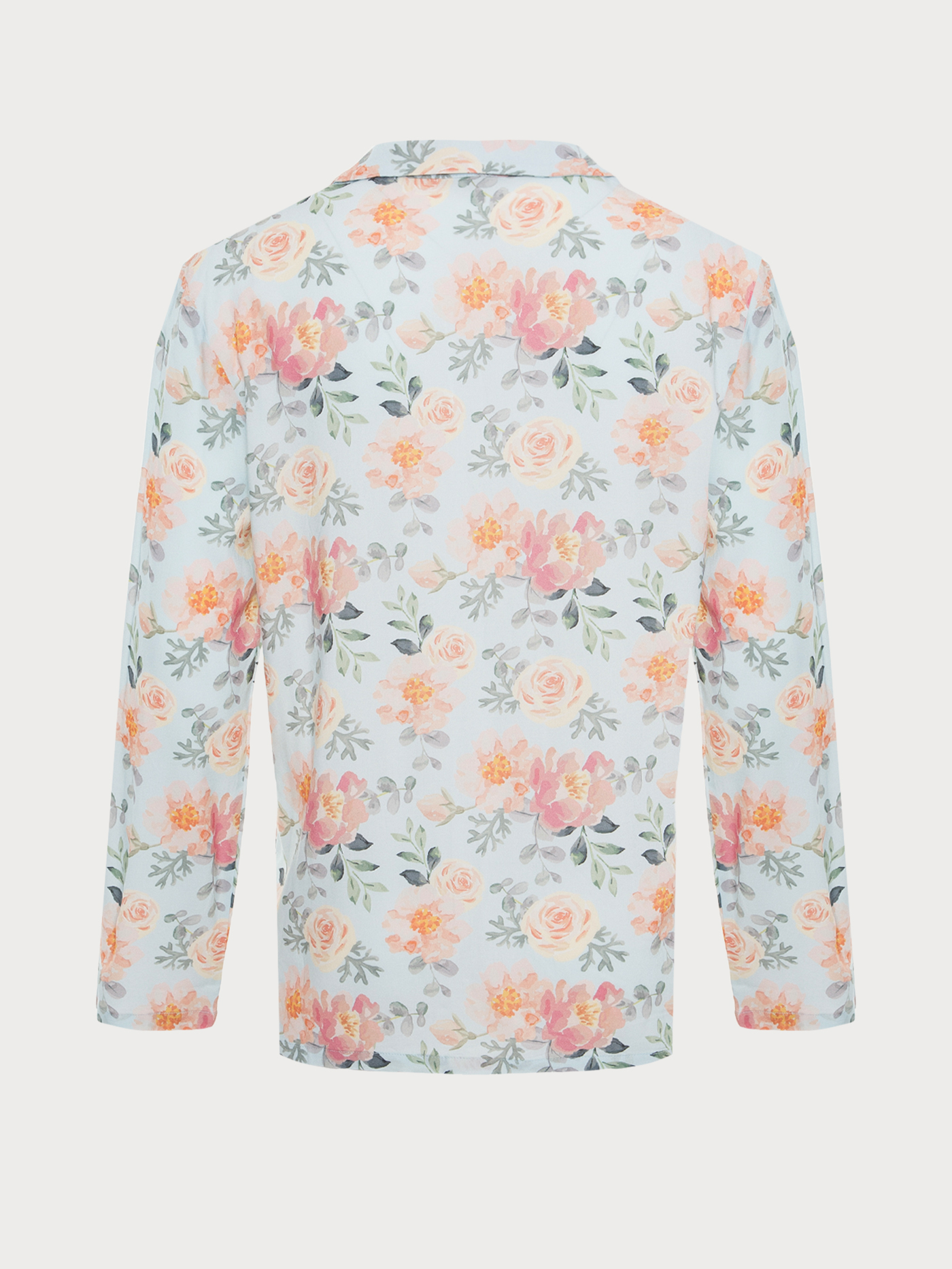 Рубашка Принт пионы PAR-03 | фото 7