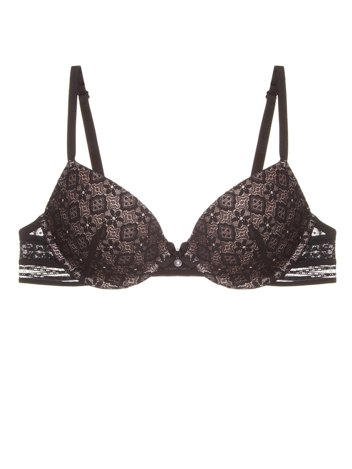 Бюстгальтер push-up Черный MOU-12176 | фото 5