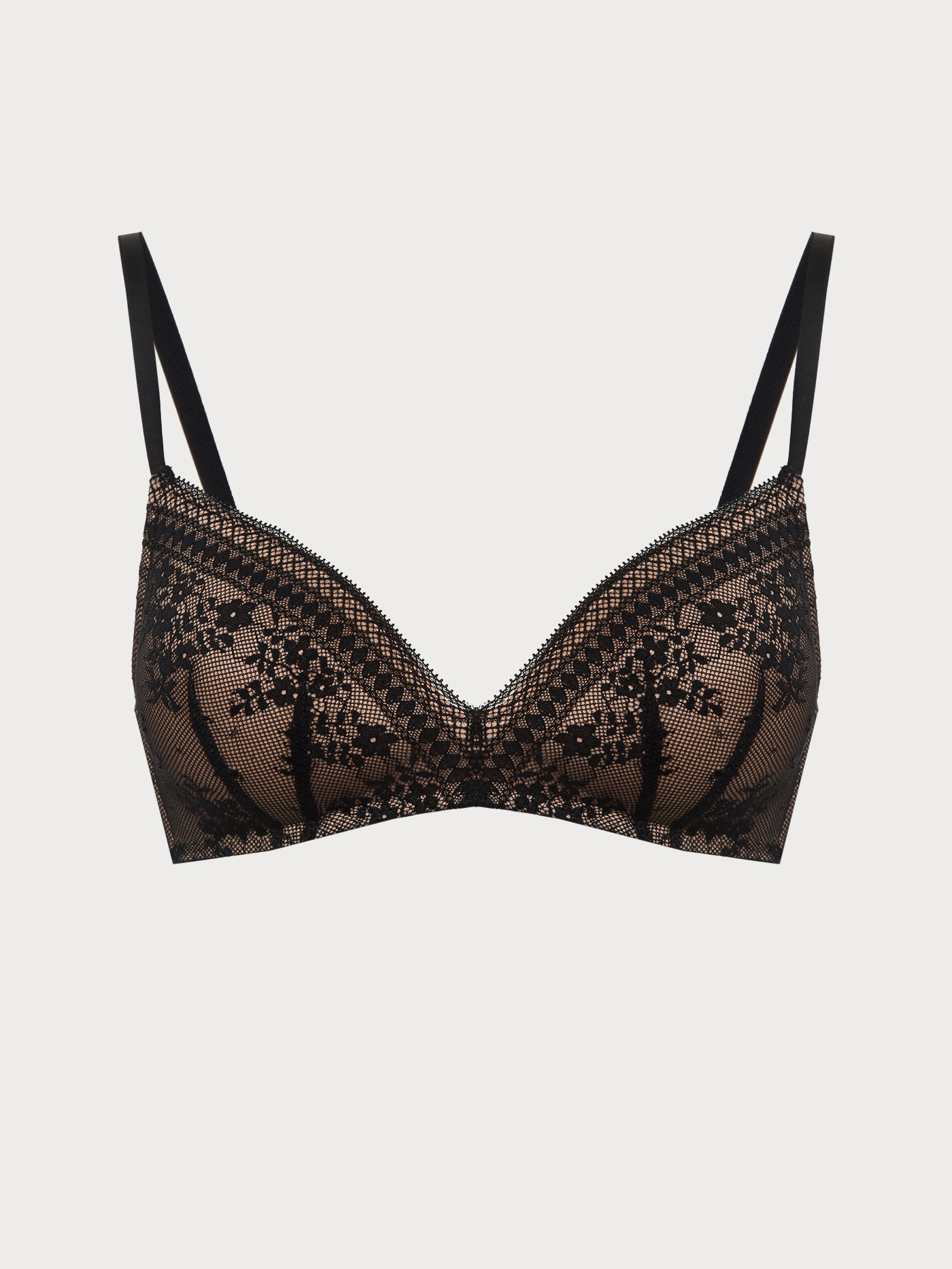 Бюстгальтер треугольник t-shirt Черный 3018F1401 | фото 6