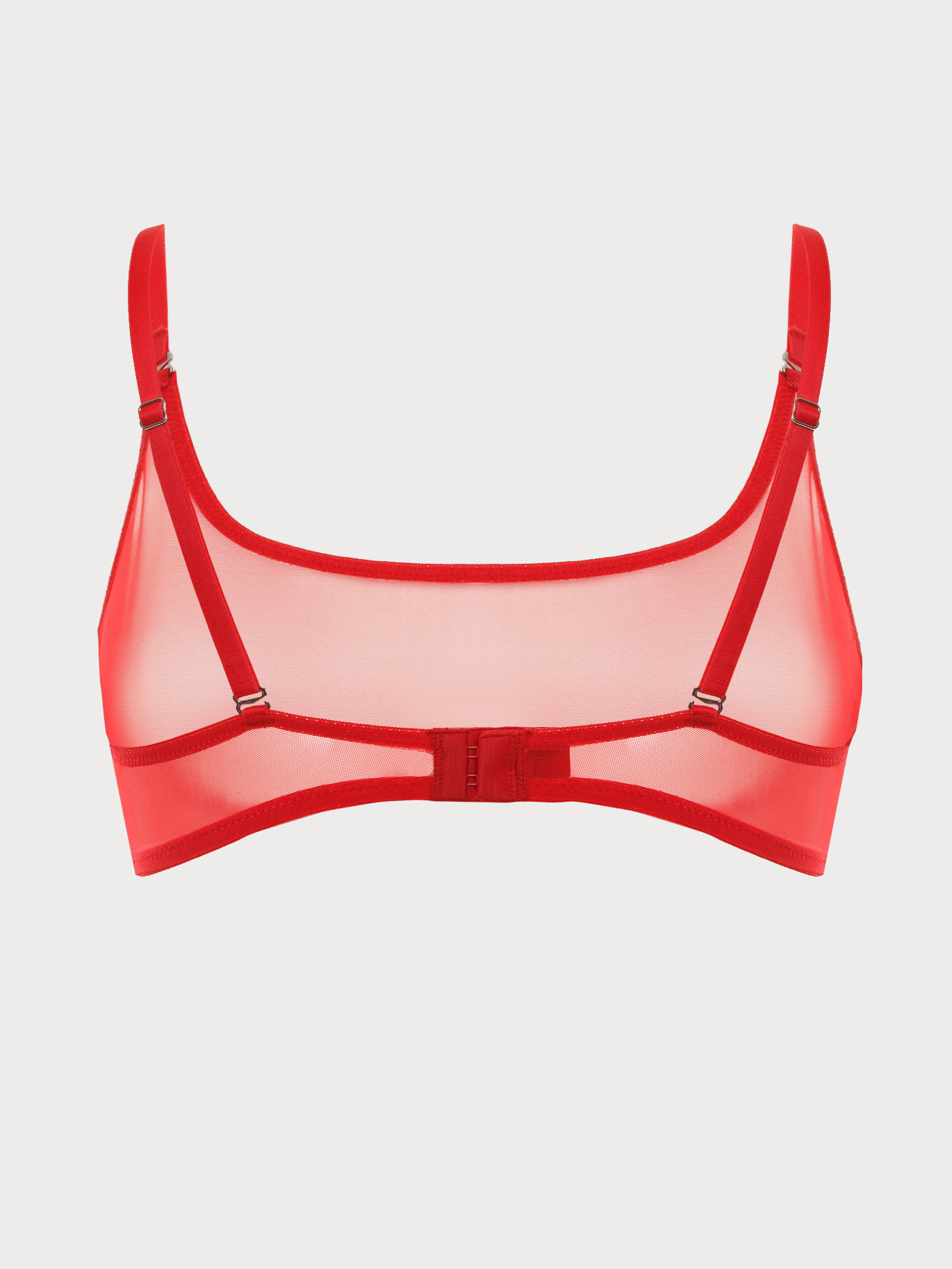 Бюстгальтер мягкий топ Красный MR-3 | фото 7
