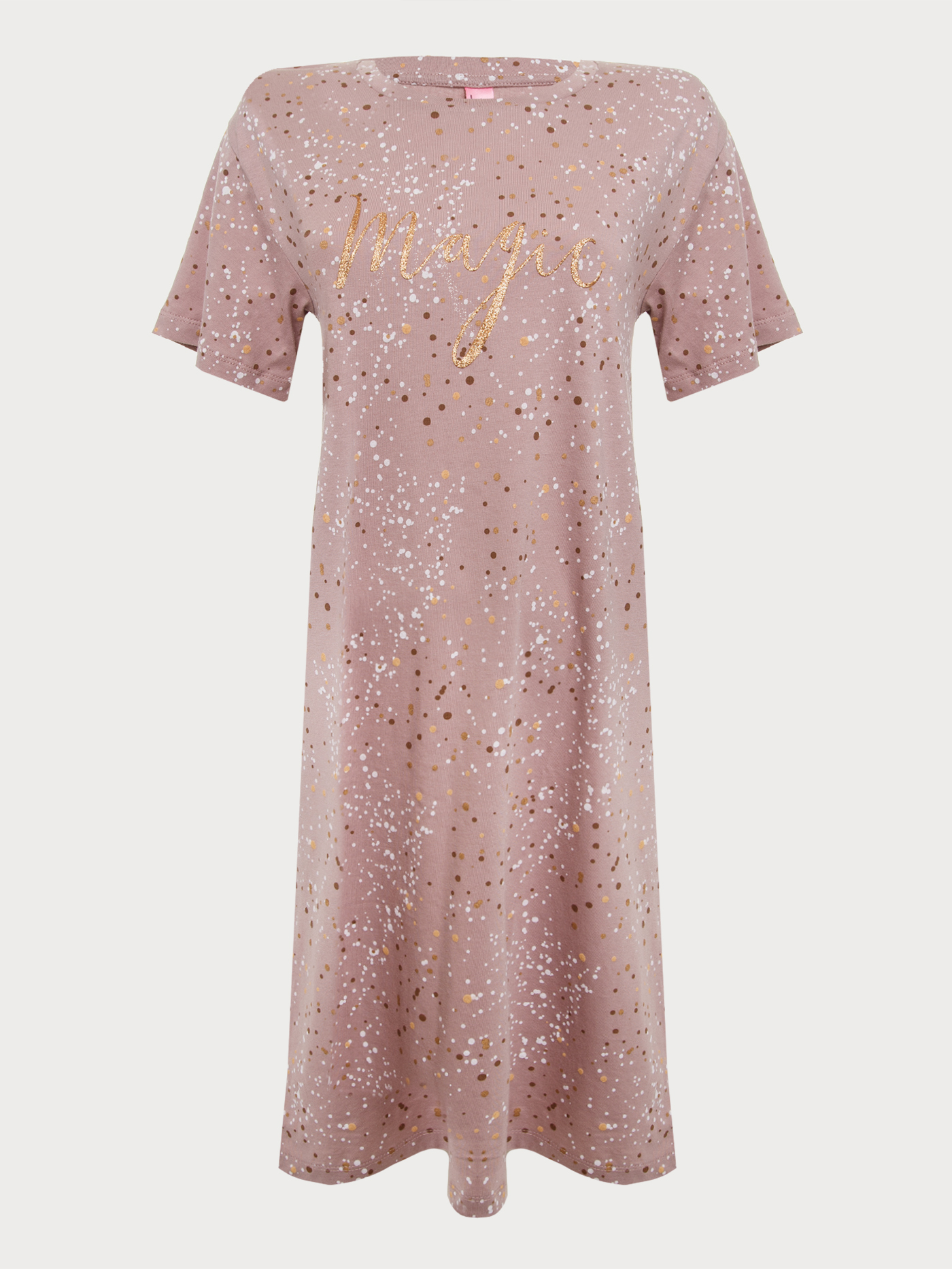 Платье Принт розовый HH-4 | фото 6