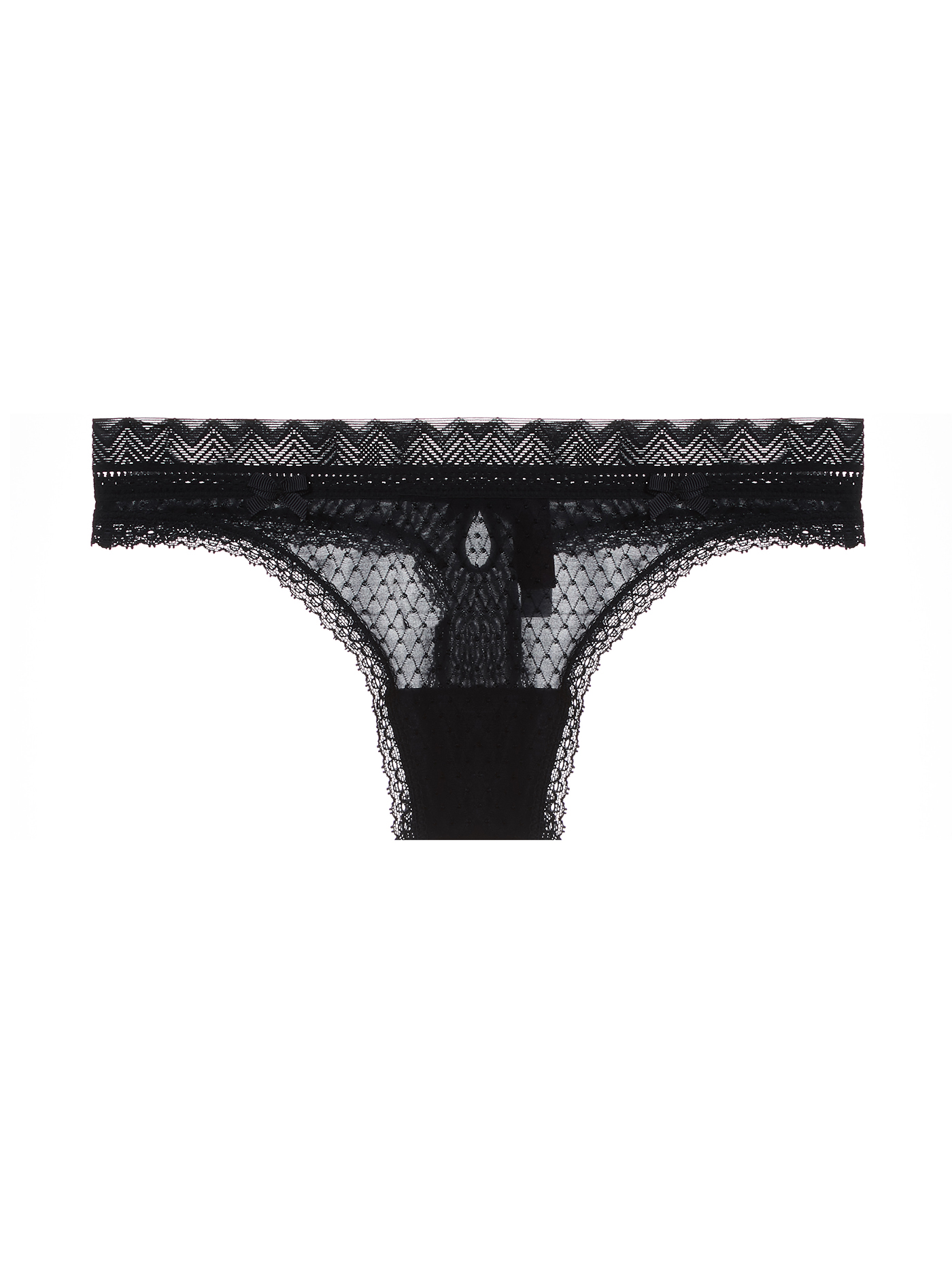 Трусы стринг Черный BU3325ST | фото 6