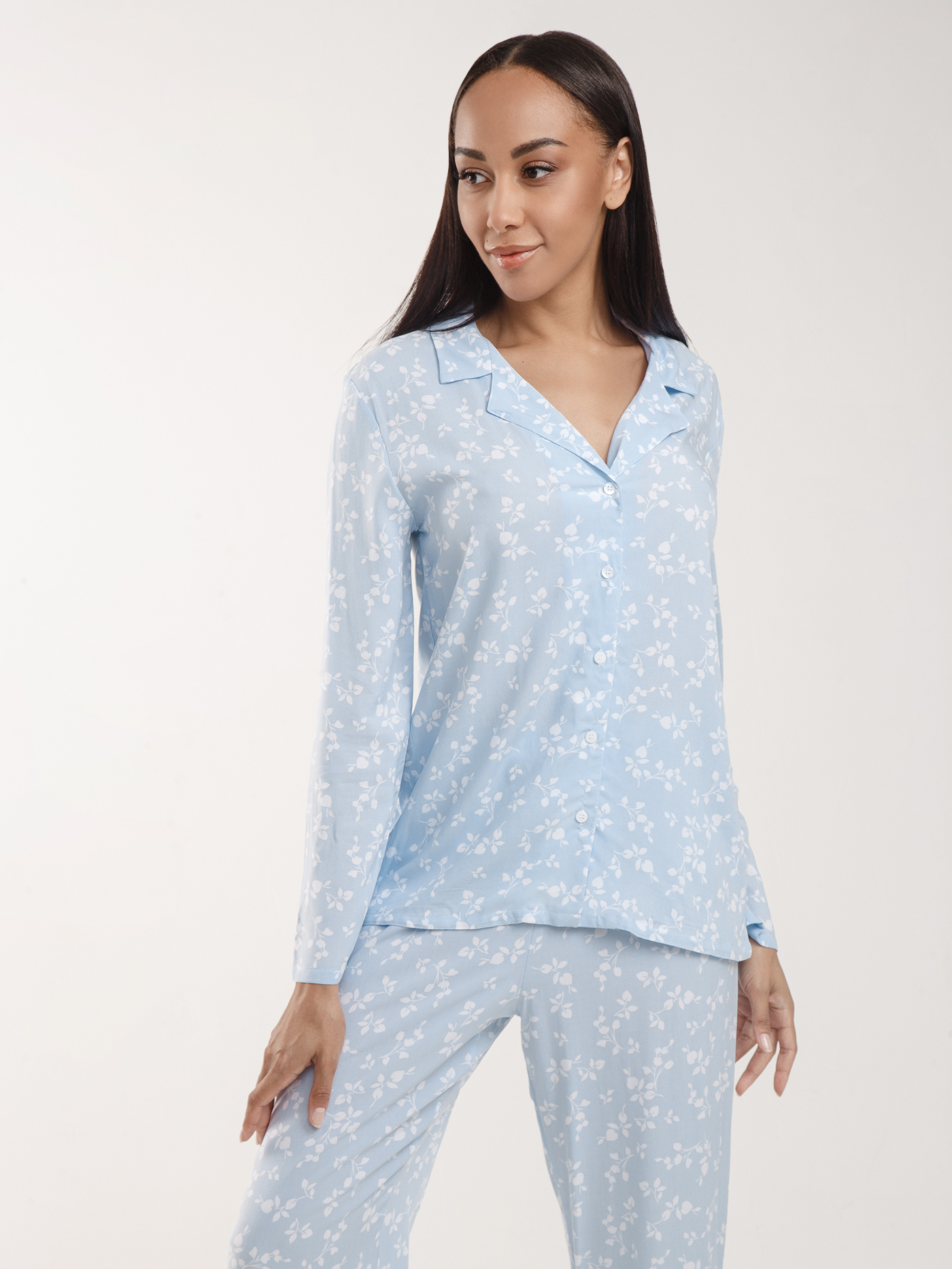 Рубашка Голубой PAR-03 | фото 3