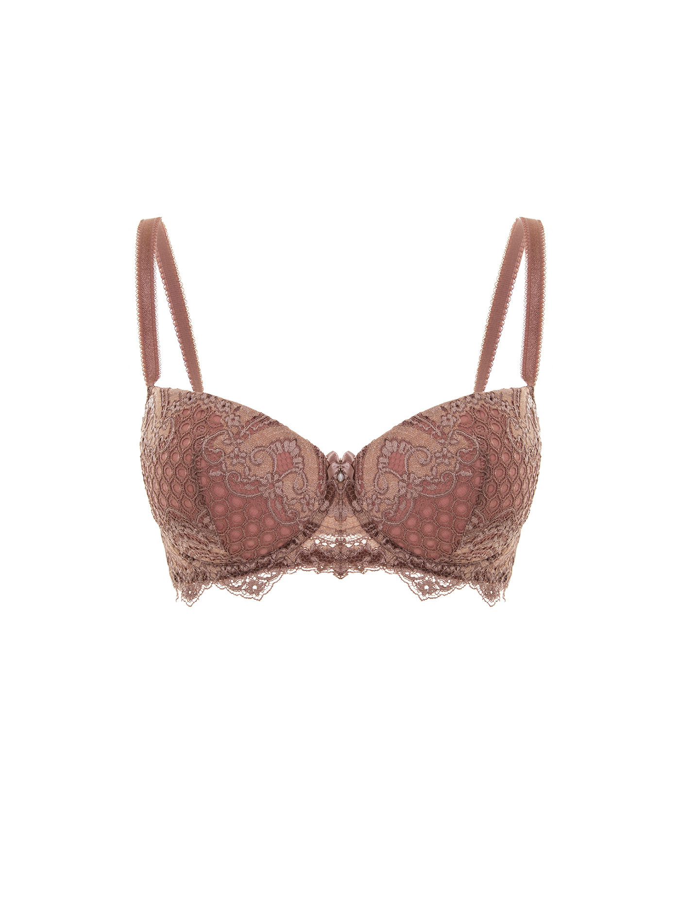 Бюстгальтер балконет t-shirt Розовый 2545F1201L | фото 1