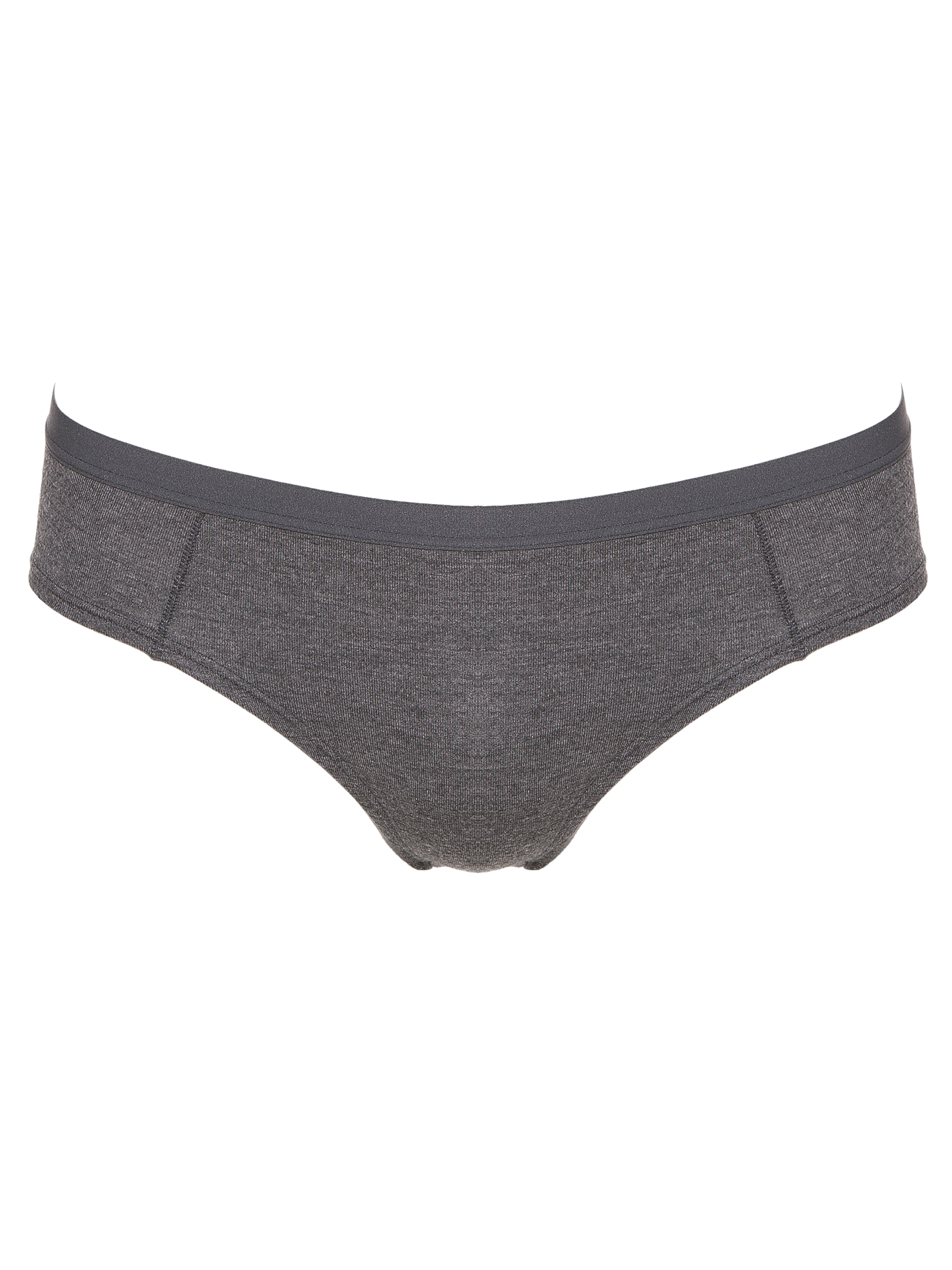 Трусы слип Темно-серый меланж 2356F2201 | фото 3