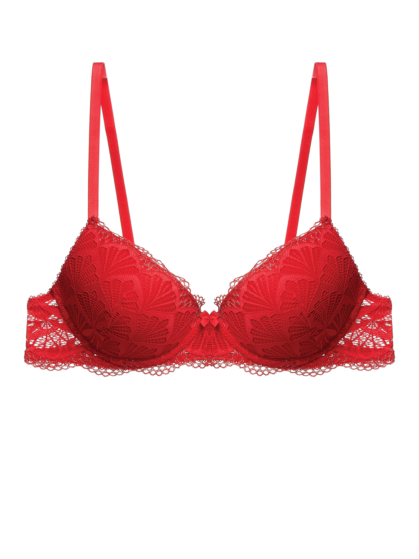 Бюстгальтер push-up Яркий красный 2463F1125 | фото 3