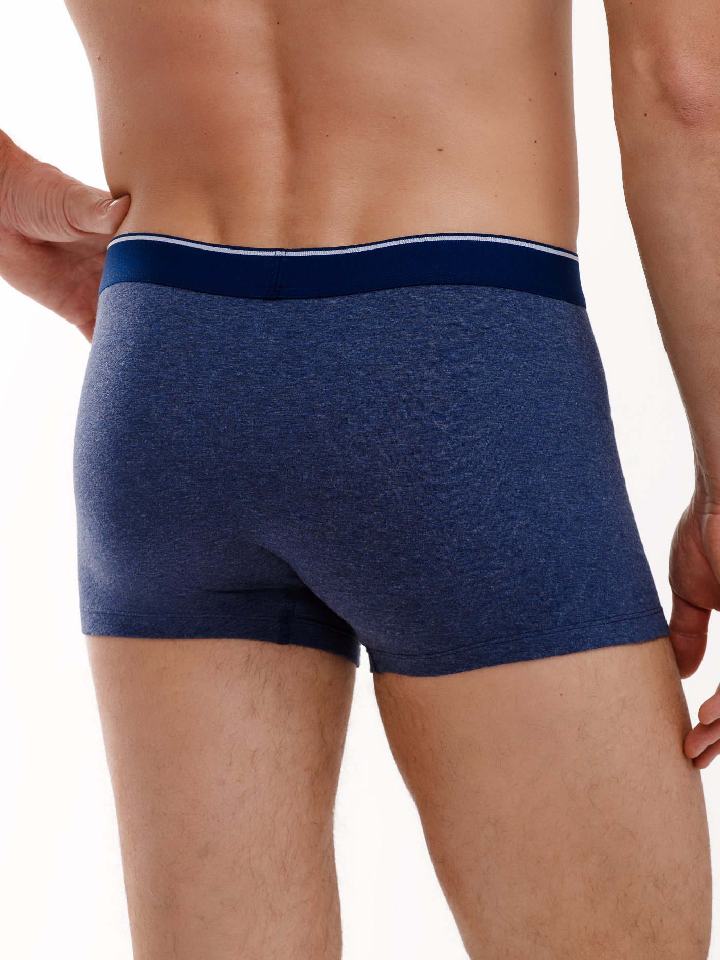 Трусы боксеры мужские Синий 3030F6301_1 | фото 5