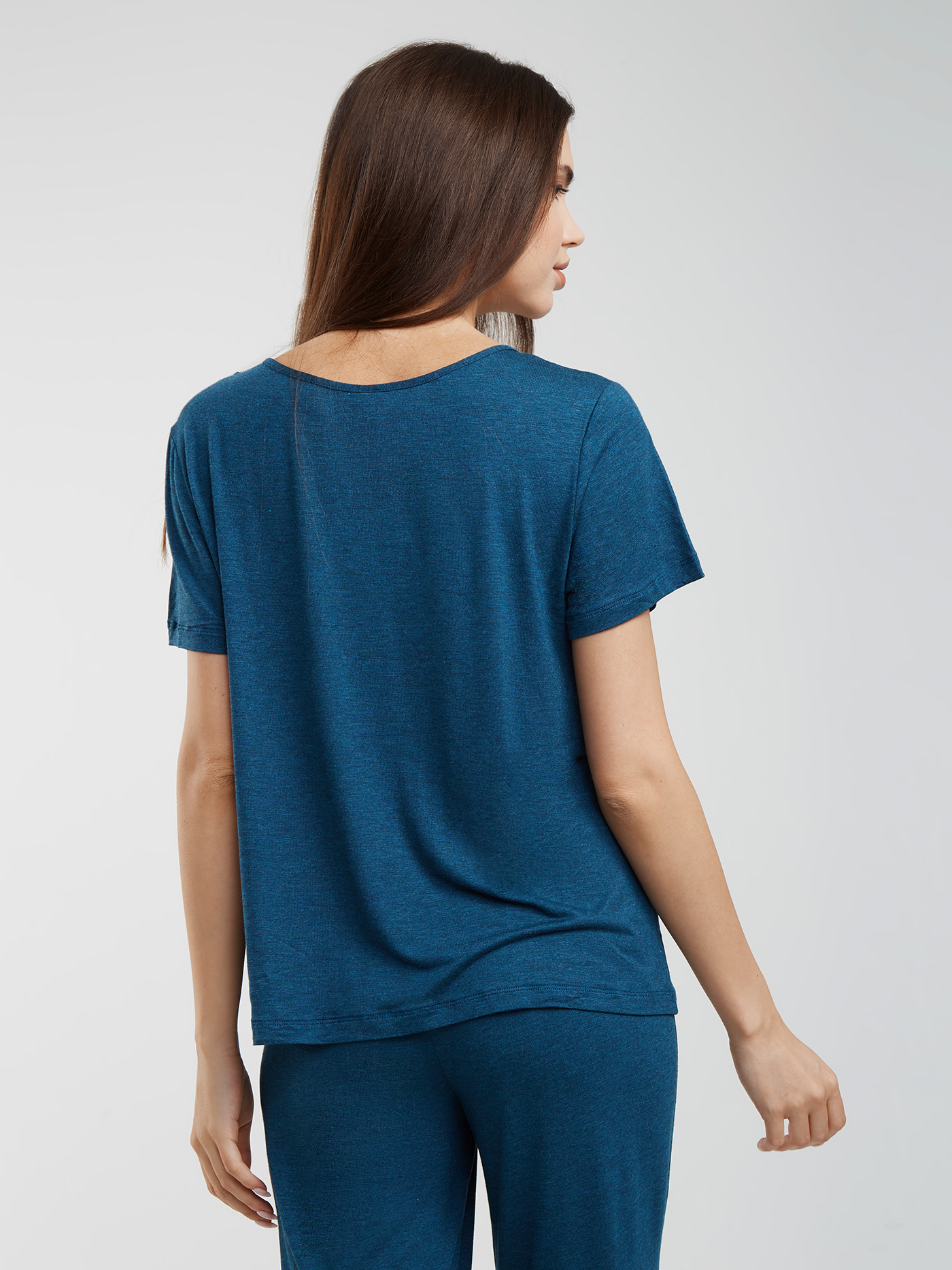 Футболка Бирюзовый 2702F3424 | фото 3