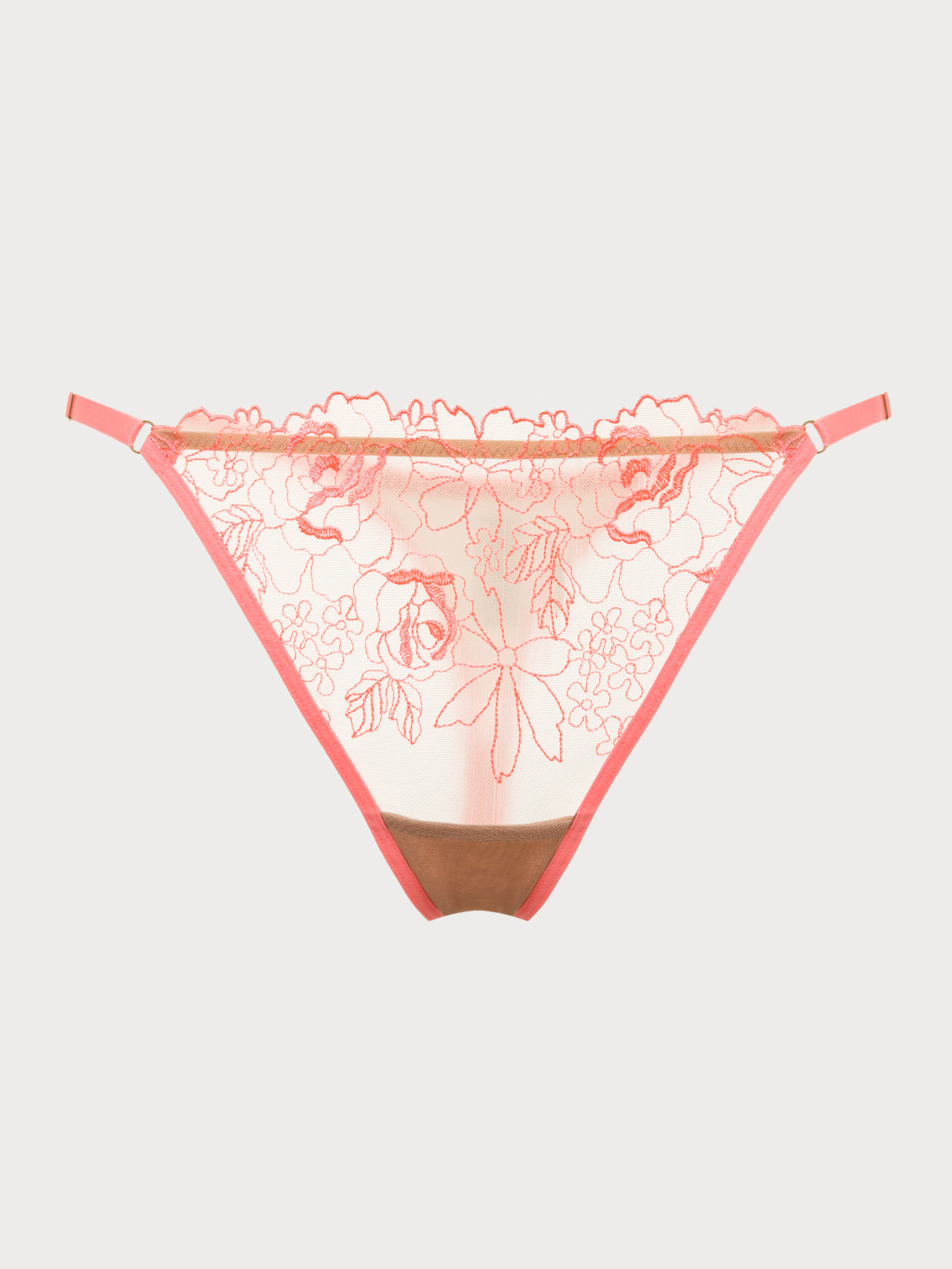 Трусы стринг Коралловый LR-010124TH | фото 5