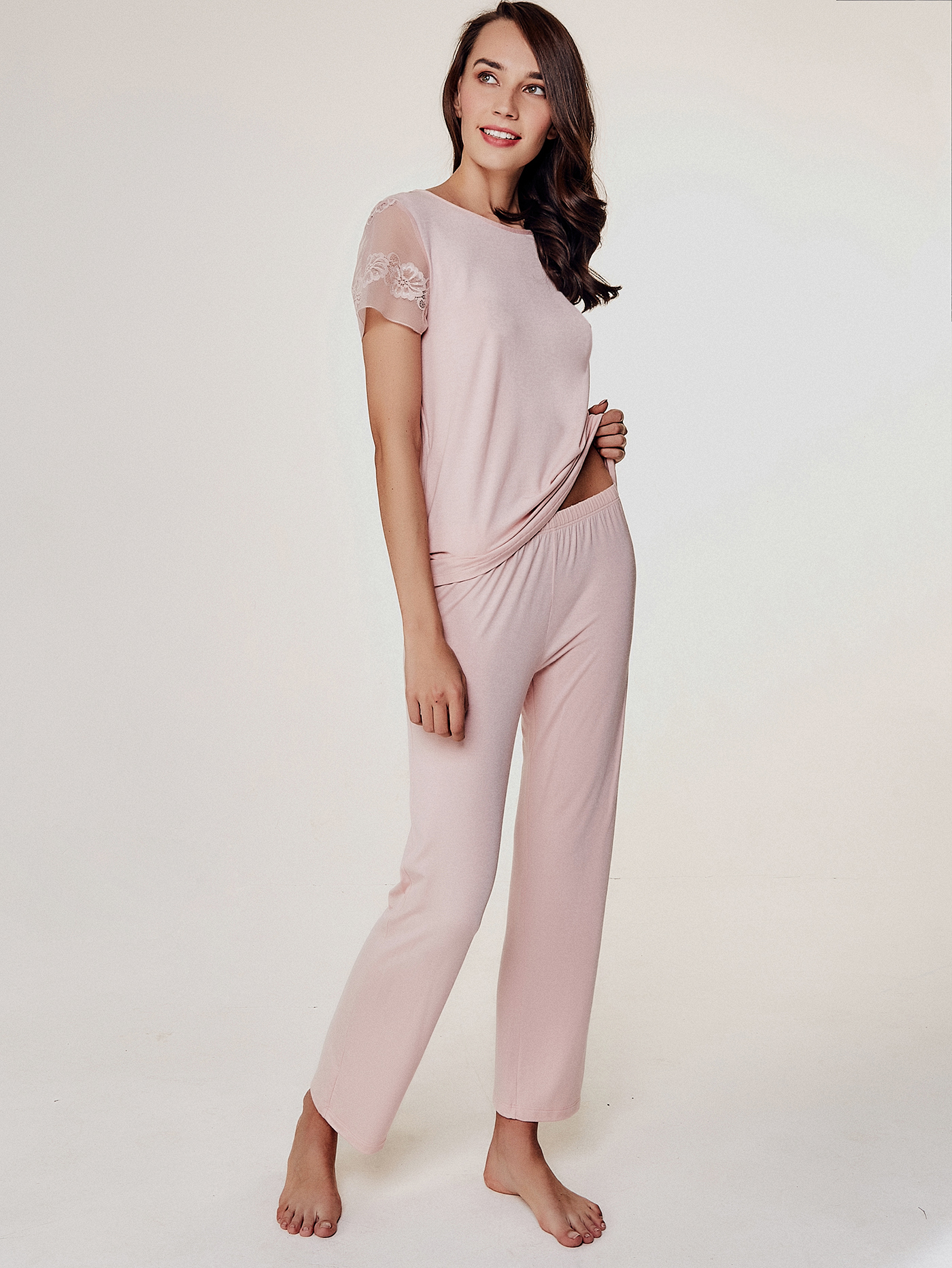 Брюки Розовый 2637F5004 | фото 2