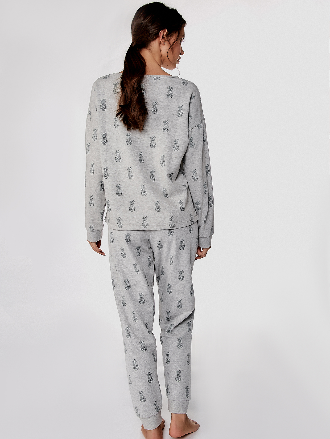 Брюки Принт ананасы FL-1 | фото 1