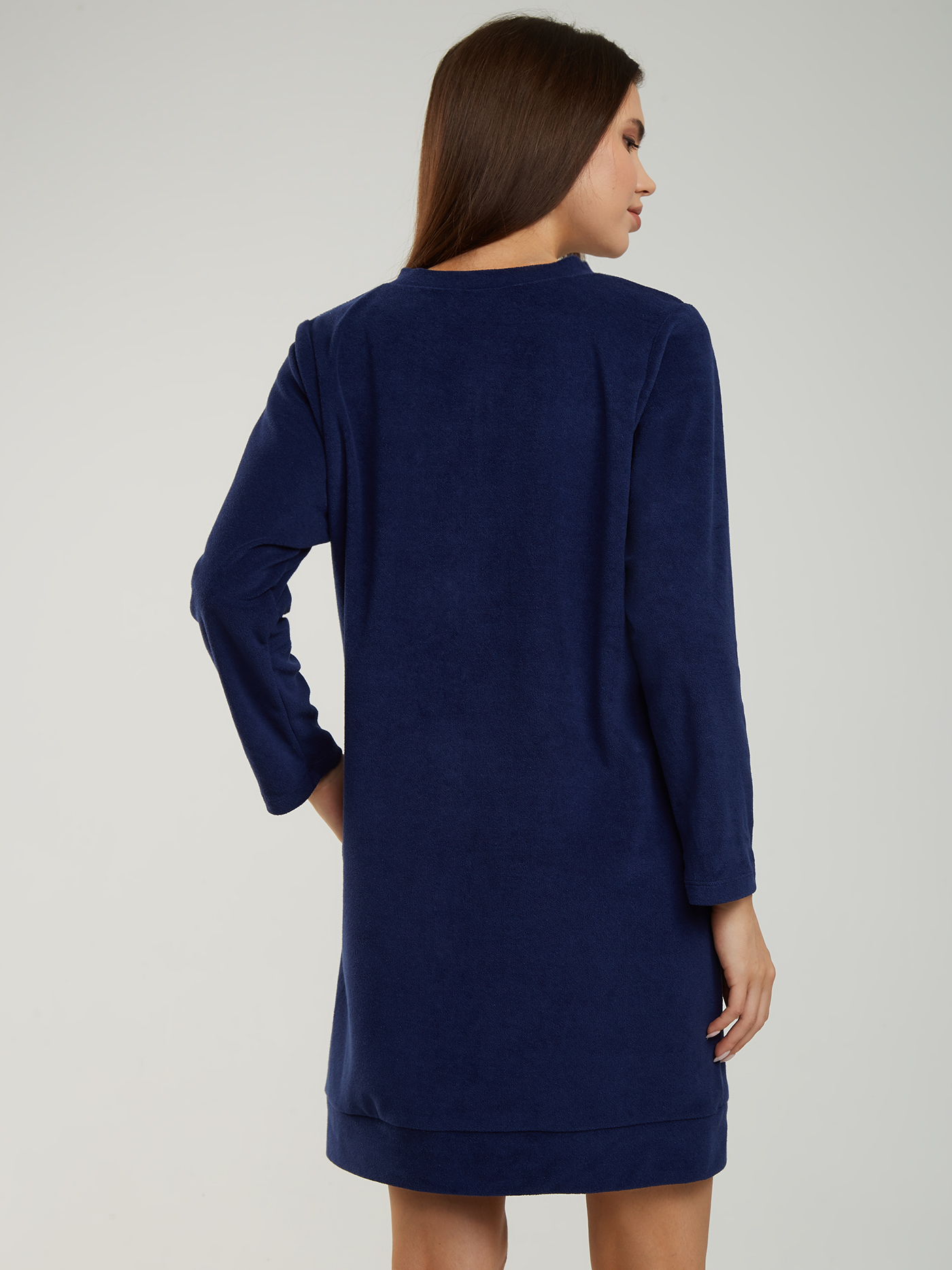 Халат Синий 2805F3551 | фото 2