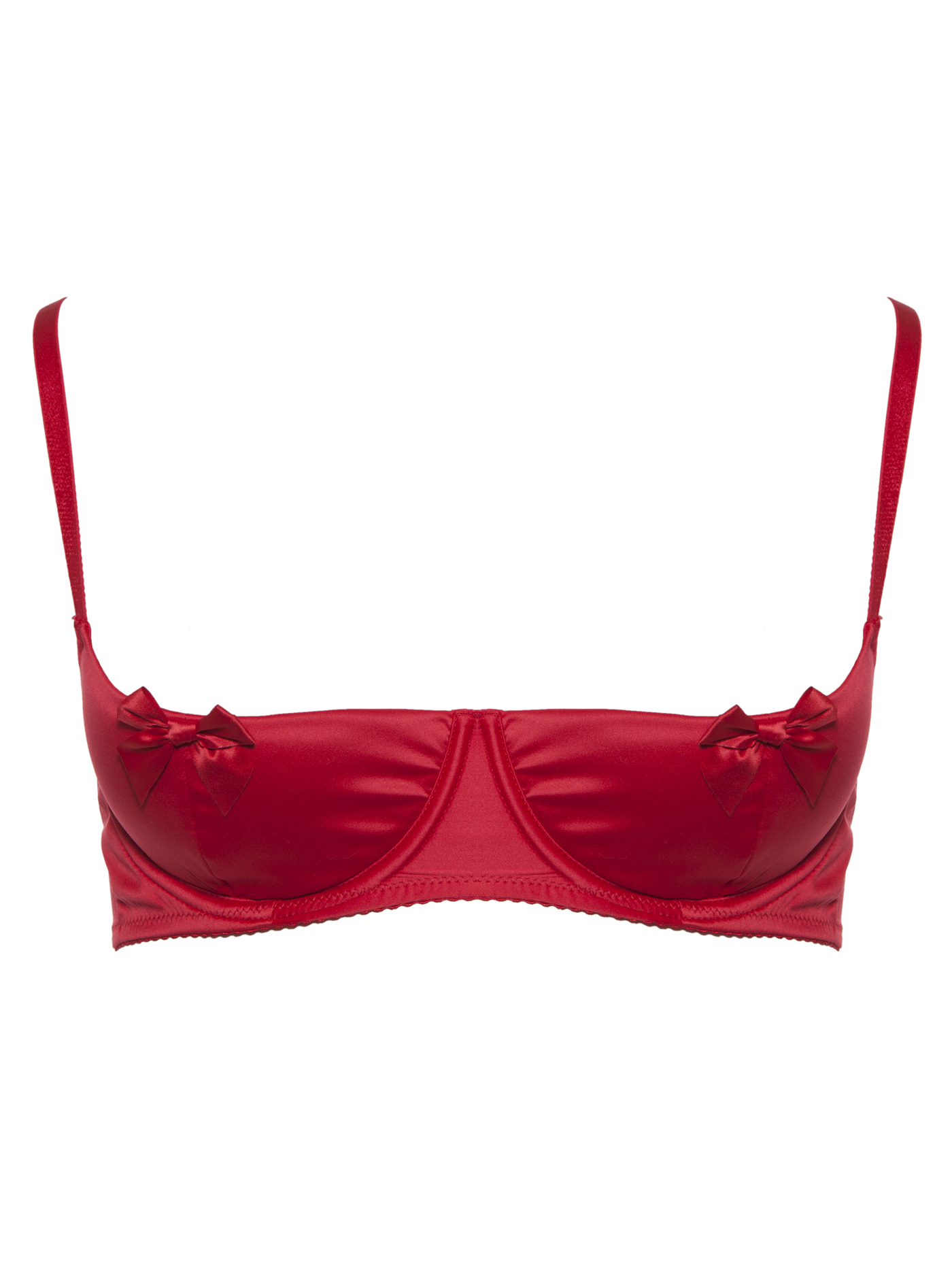 Бюстгальтер moon-half Насыщенный красный 2348F1451 | фото 3