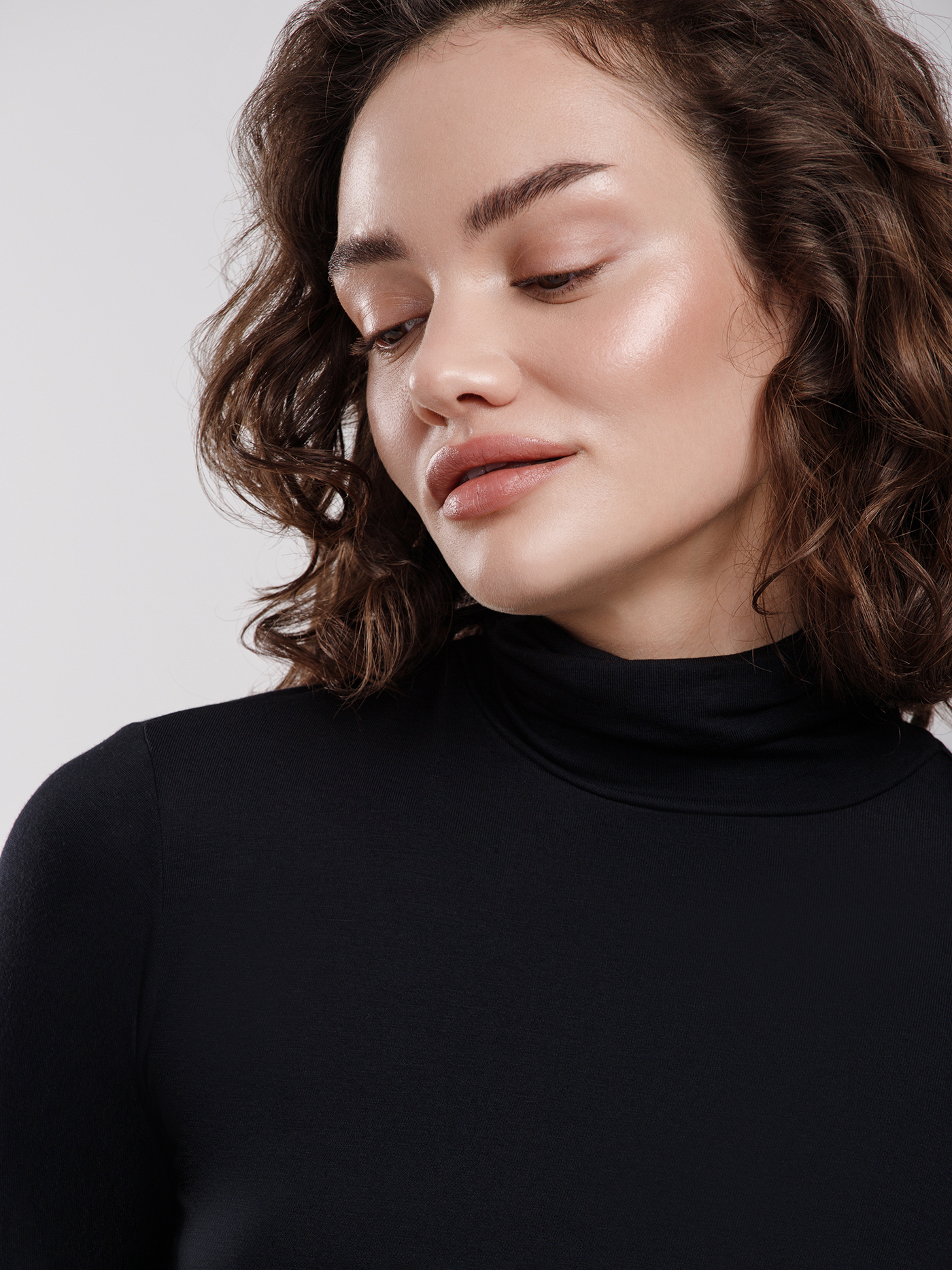 Водолазка Черный 2989F3423 | фото 4